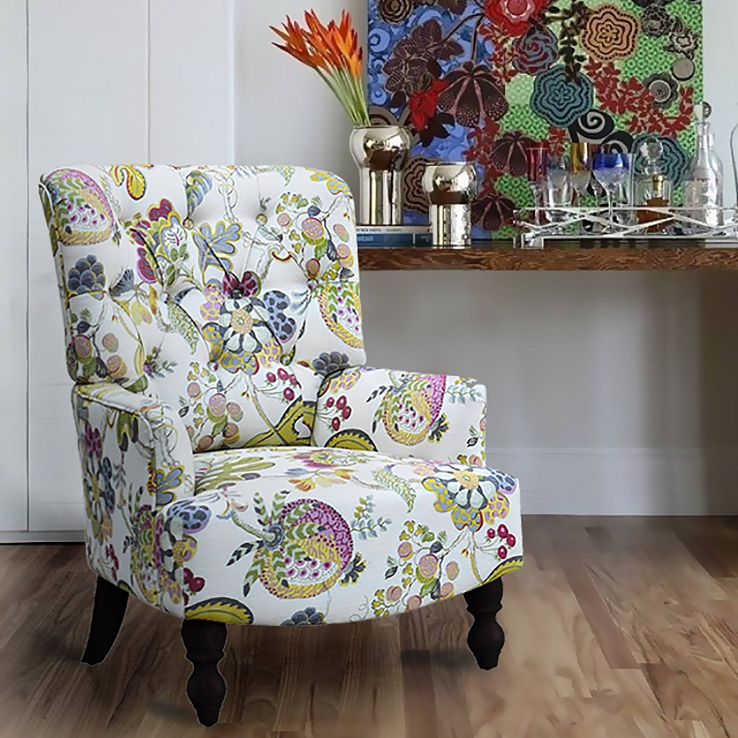 Baynn Upholstered Armchair 27.5 Wide Pattern YFGVZQSD_7E1CD