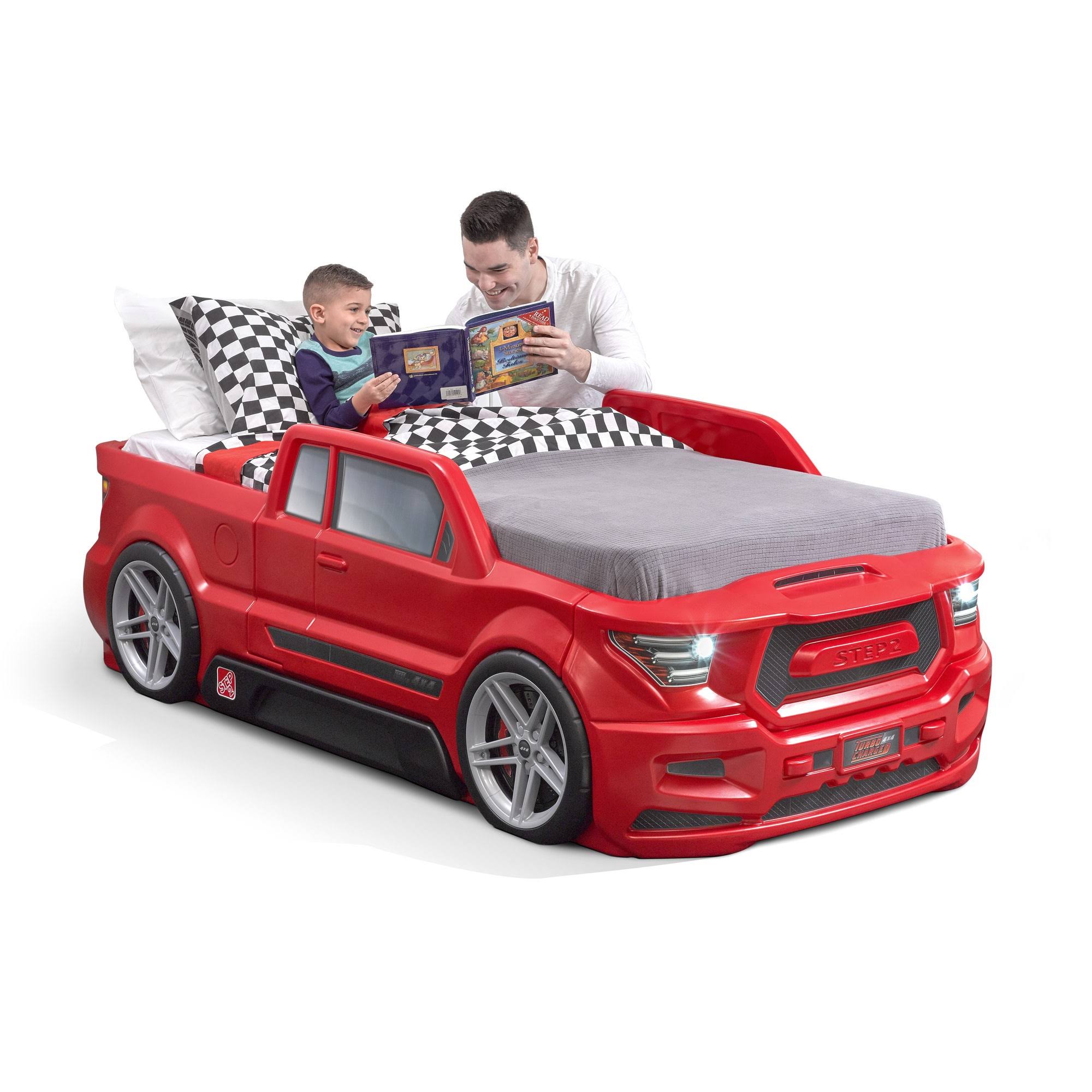 Step2 Turbocharged Truck Bed, Red, FAXRAJPR_NUY84