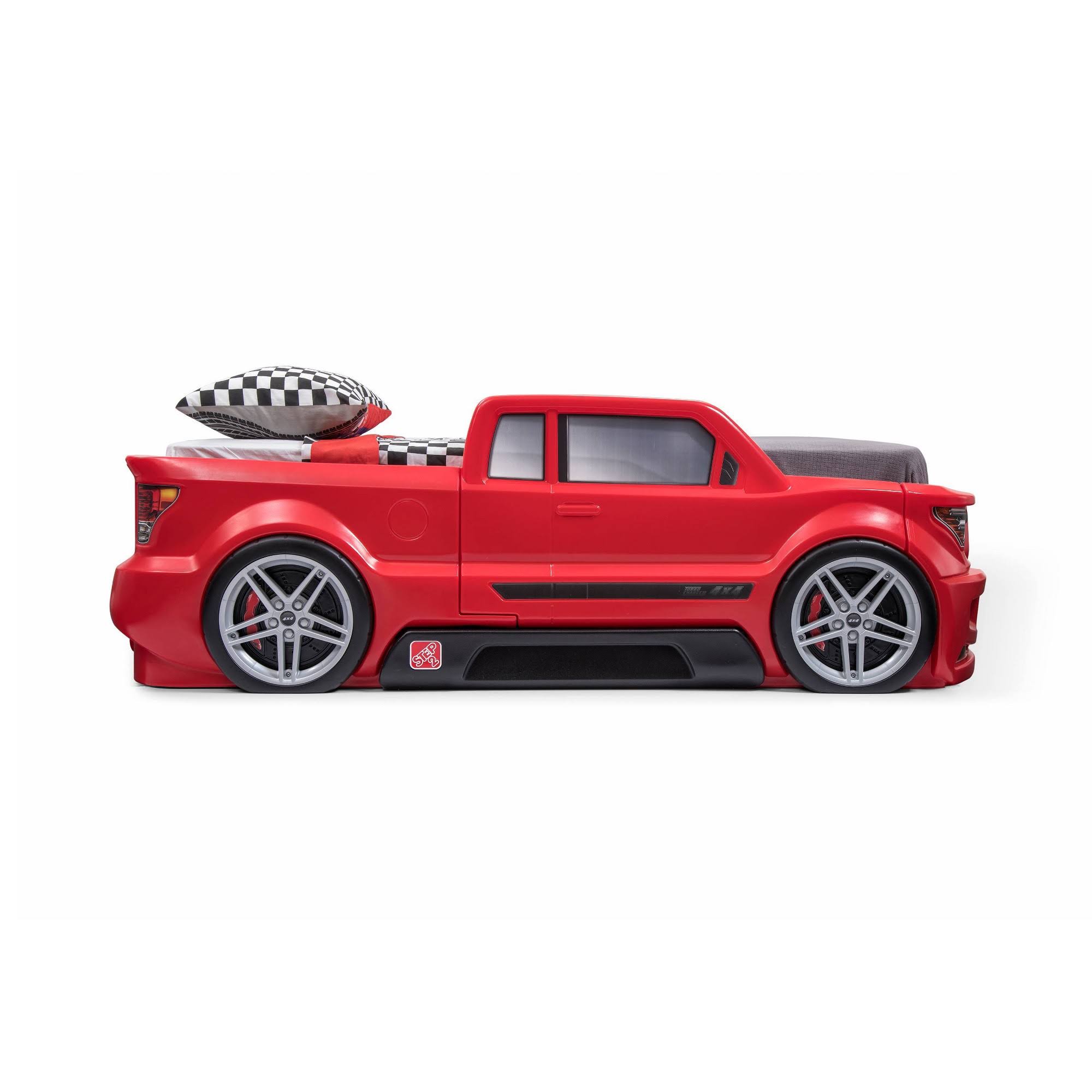Step2 Turbocharged Truck Bed, Red, FAXRAJPR_NUY84