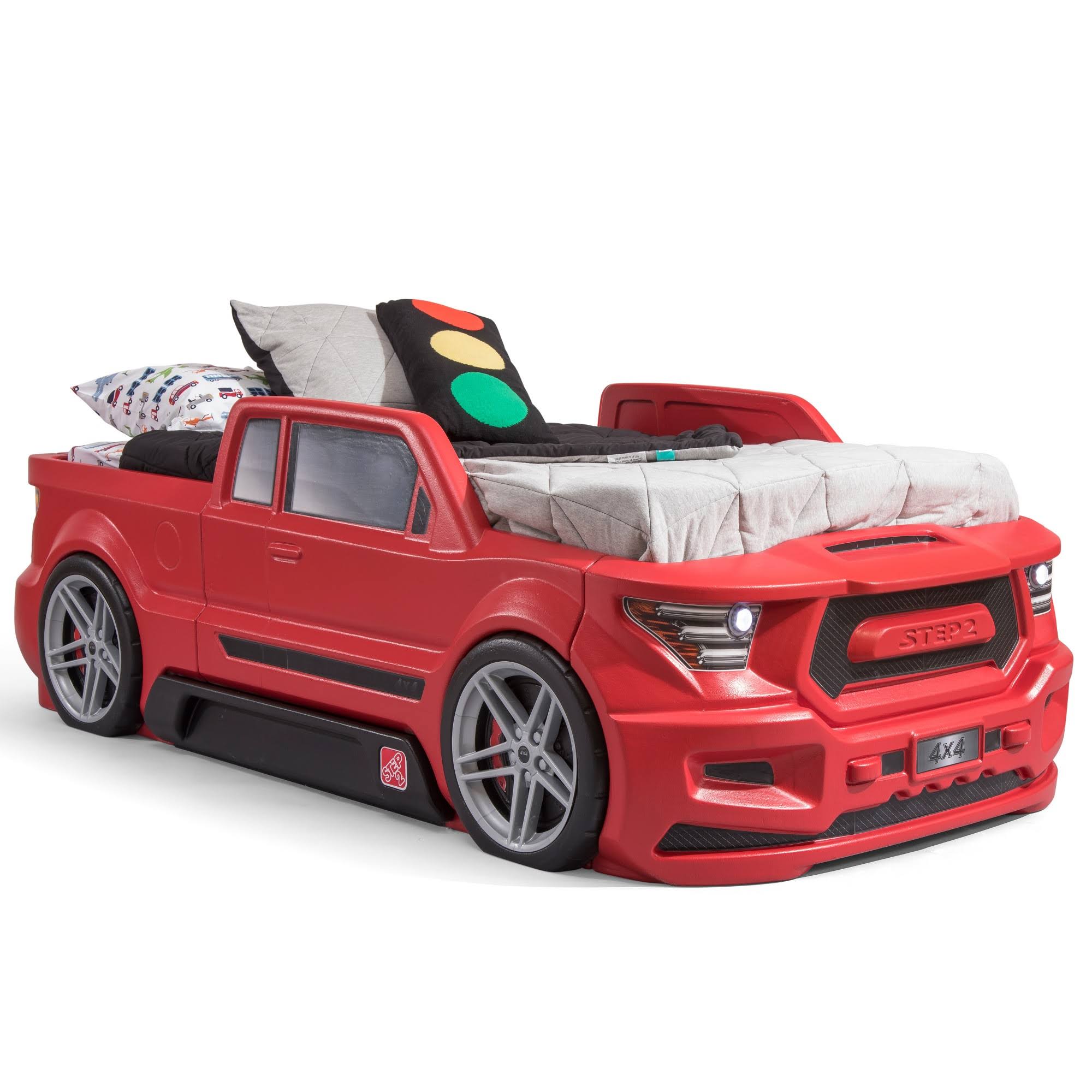 Step2 Turbocharged Truck Bed, Red, FAXRAJPR_NUY84