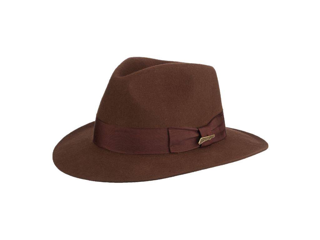 Dorfman Pacific Indy Wool Safari Hat, Medium , QPJ1WWUA_IFMC2