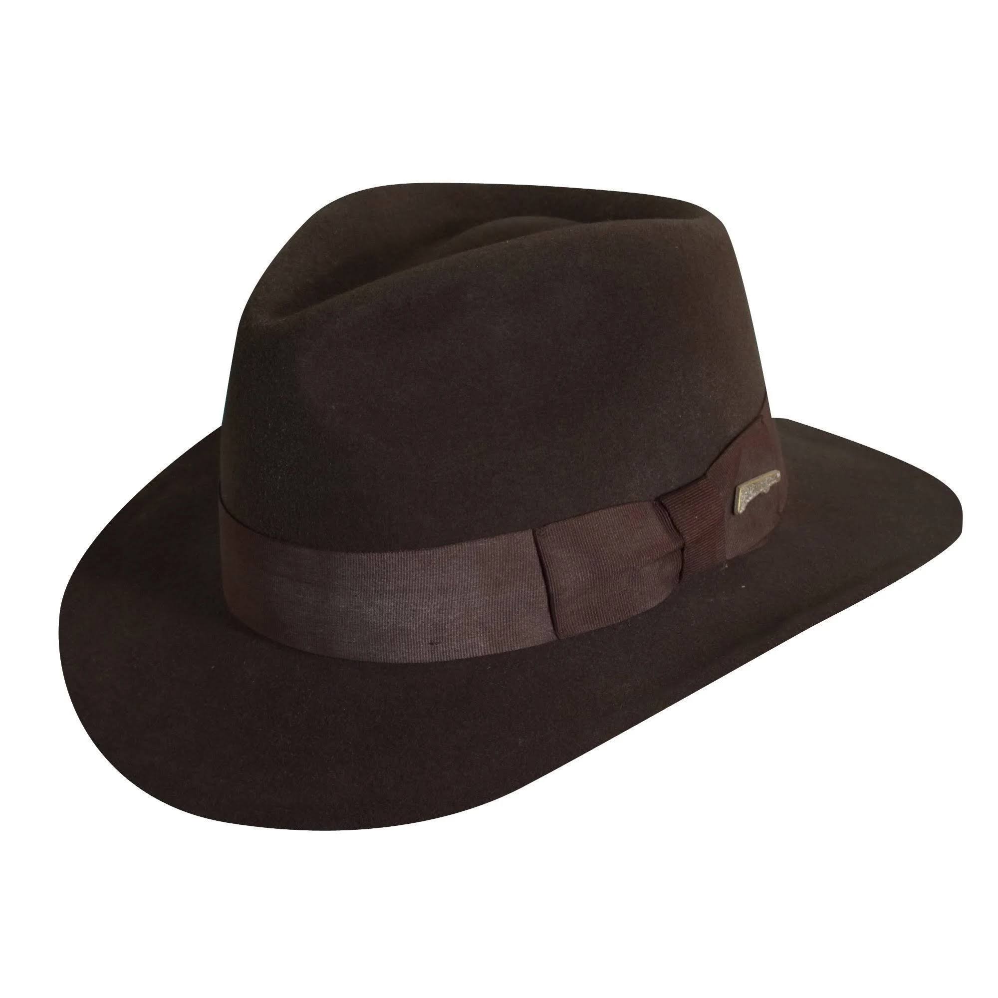 Dorfman Pacific Indy Wool Safari Hat, Medium , QPJ1WWUA_IFMC2