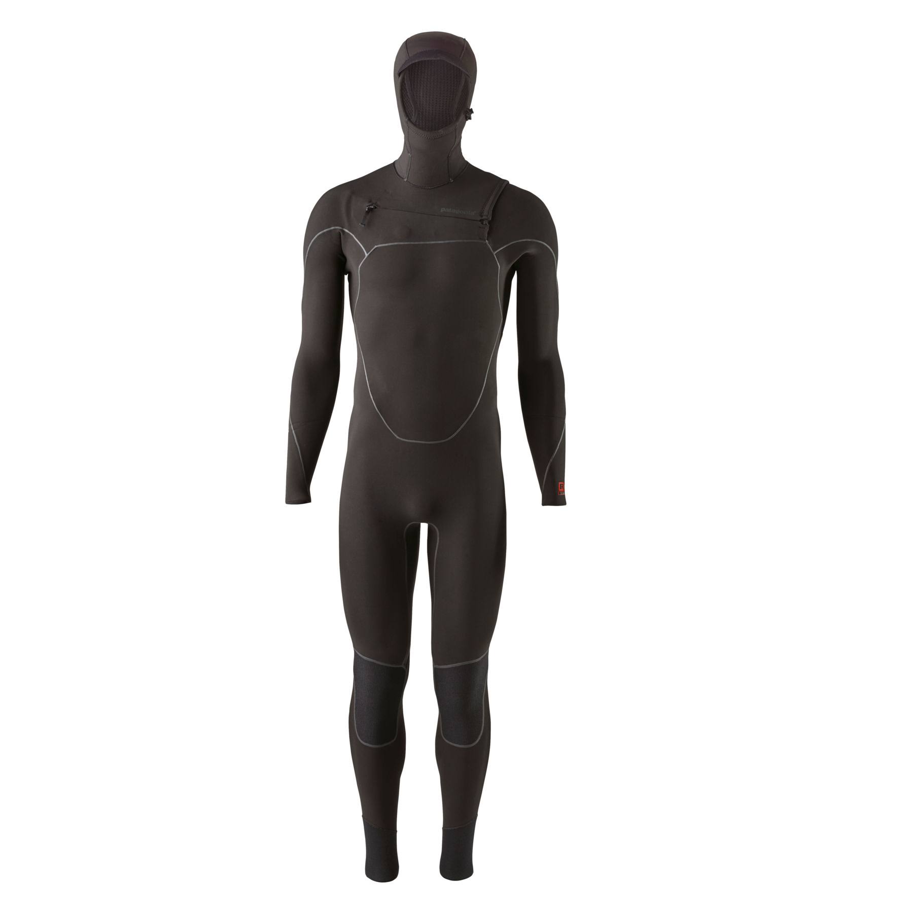 Patagonia M's R4 Yulex Fz Hooded Full Suit Black ZGAEAAP3_FMOMZ
