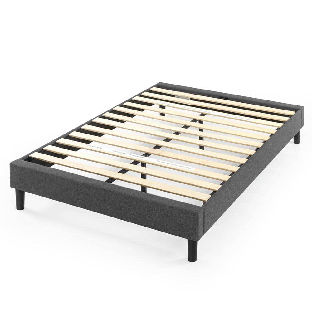 Zinus Curtis Grey Full Upholstered Platform Bed DVPSGJIH_C6LI6