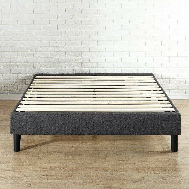 Zinus Curtis Grey Full Upholstered Platform Bed DVPSGJIH_C6LI6