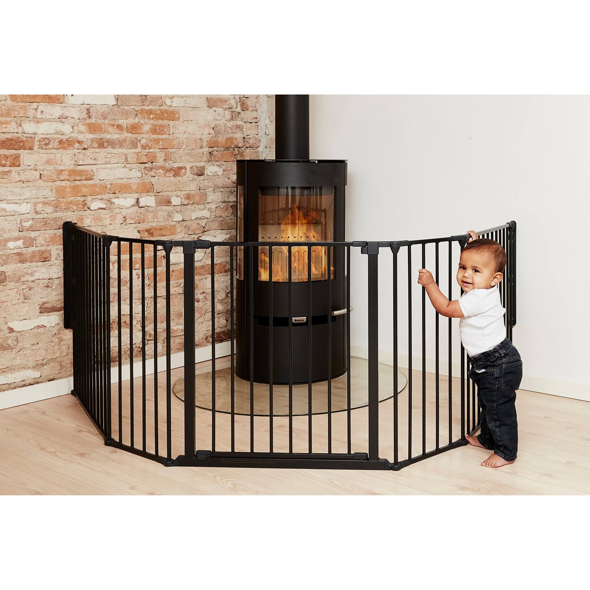 Babydan Flex Xl Hearth Safety Gate 35.4 Inch - 109.5 Inch, ZK1RAEHO_SCNLC