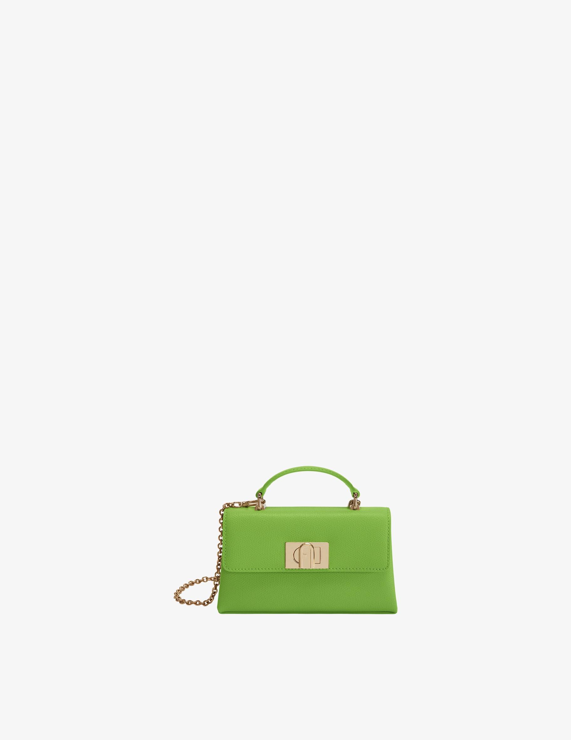Furla 1927 Mini Leather Crossbody Bag In Wasabi At RWUC67FM_2ATUM