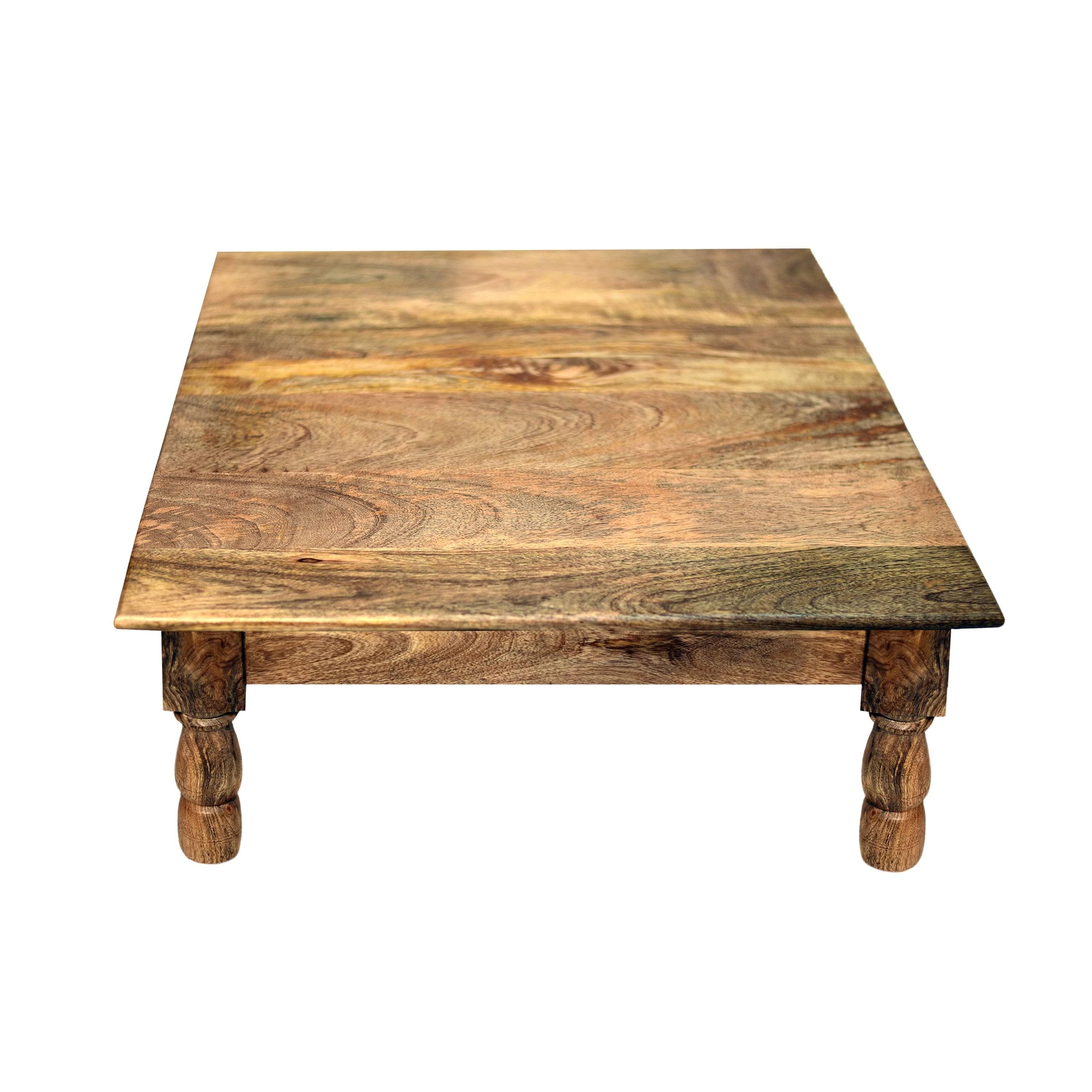 Emerson 27 Mango Wood Square Coffee Table - GEEF4ZYI_XFXV4