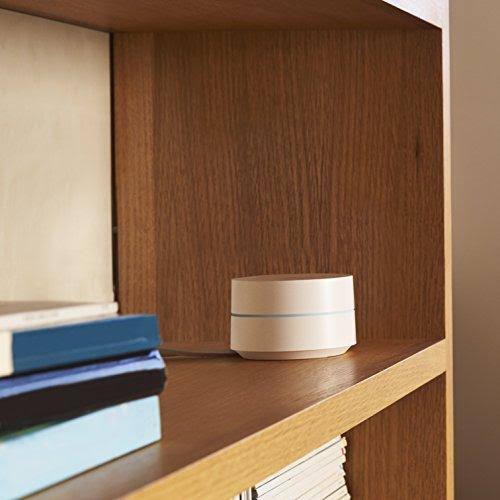 Google Wifi System, 3-Pack - Router Replacement For Whole Home Coverage (Refurbished) IHBASN62_S8M2B