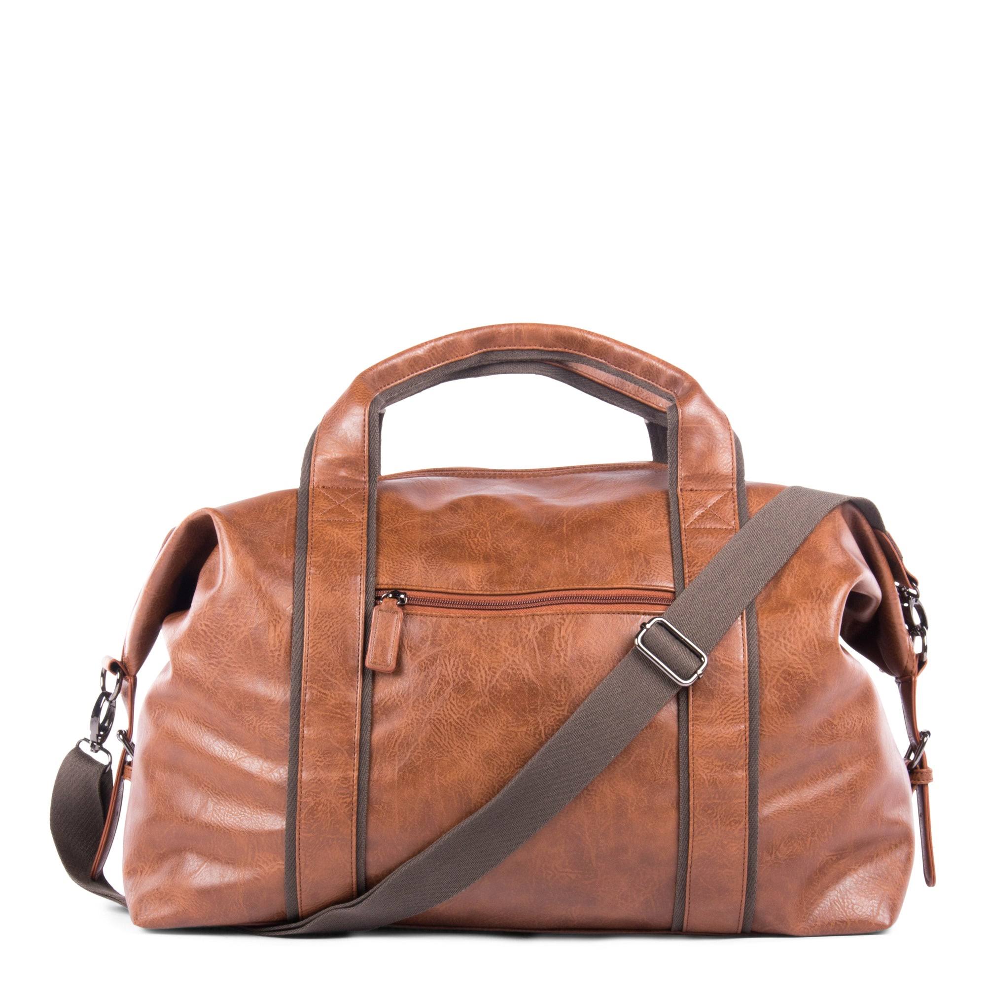 Bugatti Valentino Vegan Leather Weekender Bag, Q6PVHKWP_KAROF