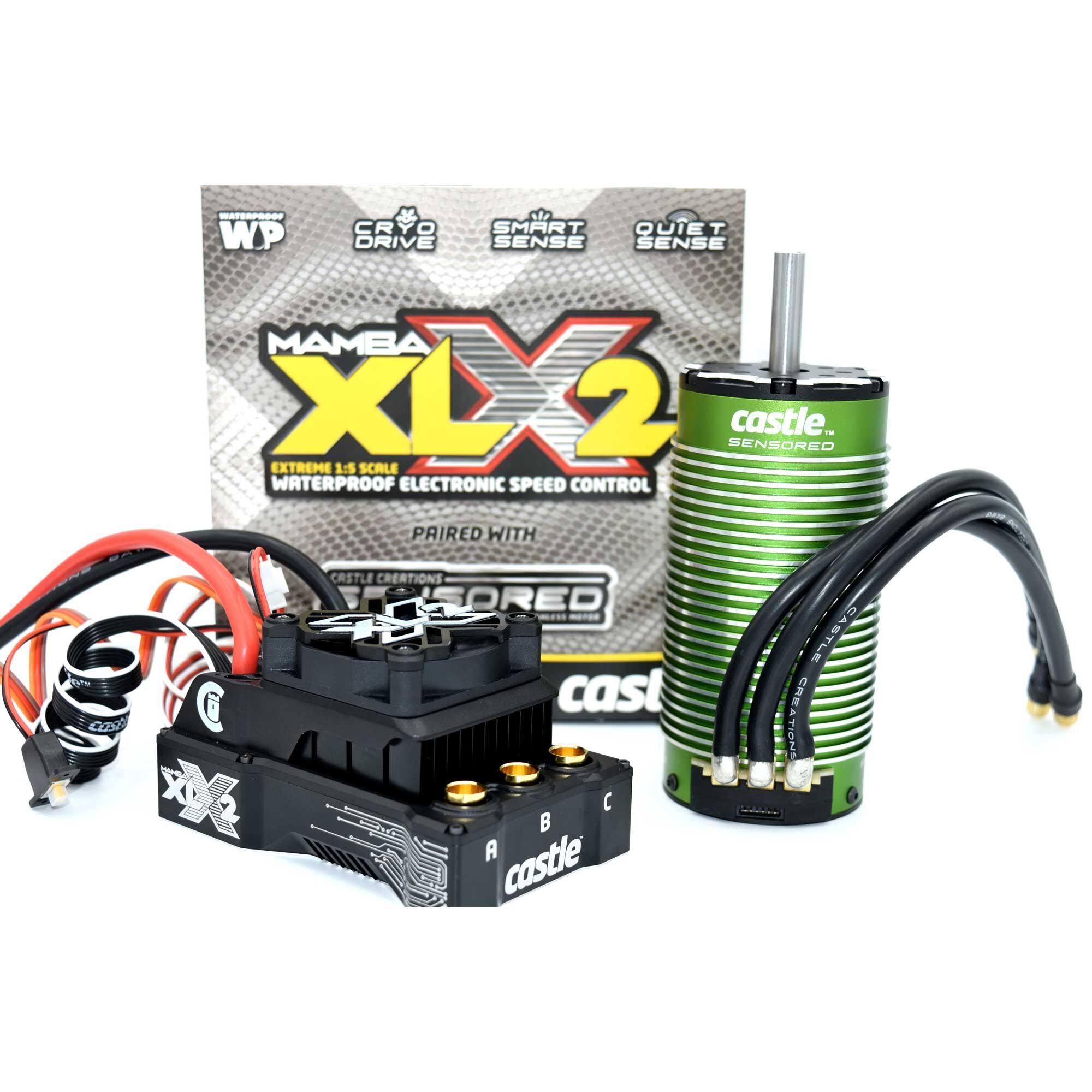Castle Creations Cse010016701 Mamba Xlx 2 1/5 Esc/800kv Motor Combo W/20a YEWUU1LA_QHMTH