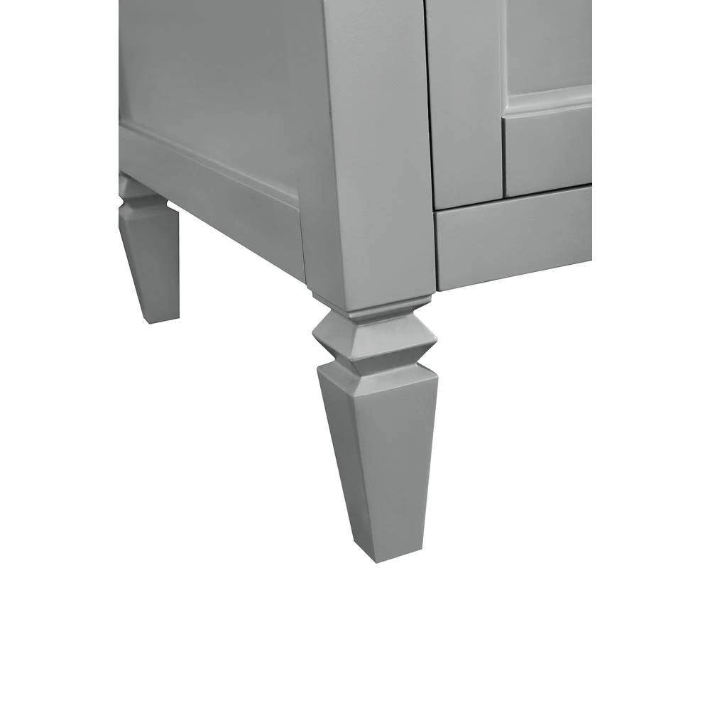 Home Decorators Collection Stockham 60 In. W X 21-1/2 In. D Bathroom Vanity Cabinet Only In Chilled PNHLPYJQ_DSCAX