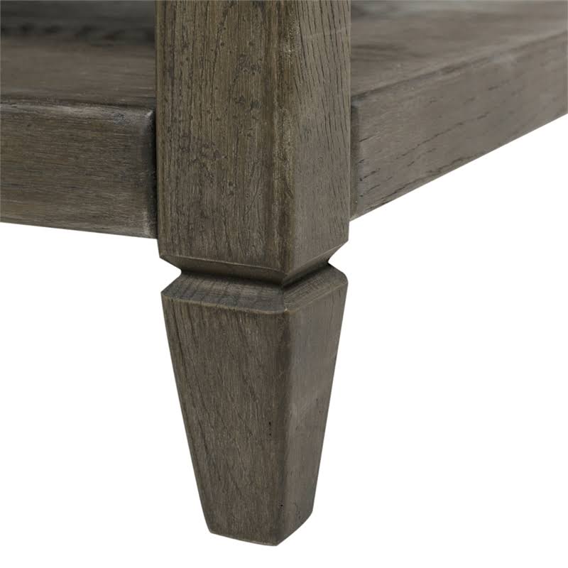 Jennifer Taylor Home Sylvan Oak Tufted Cocktail Storage Ottoman Heathered QDZYQW0X_21ZKU