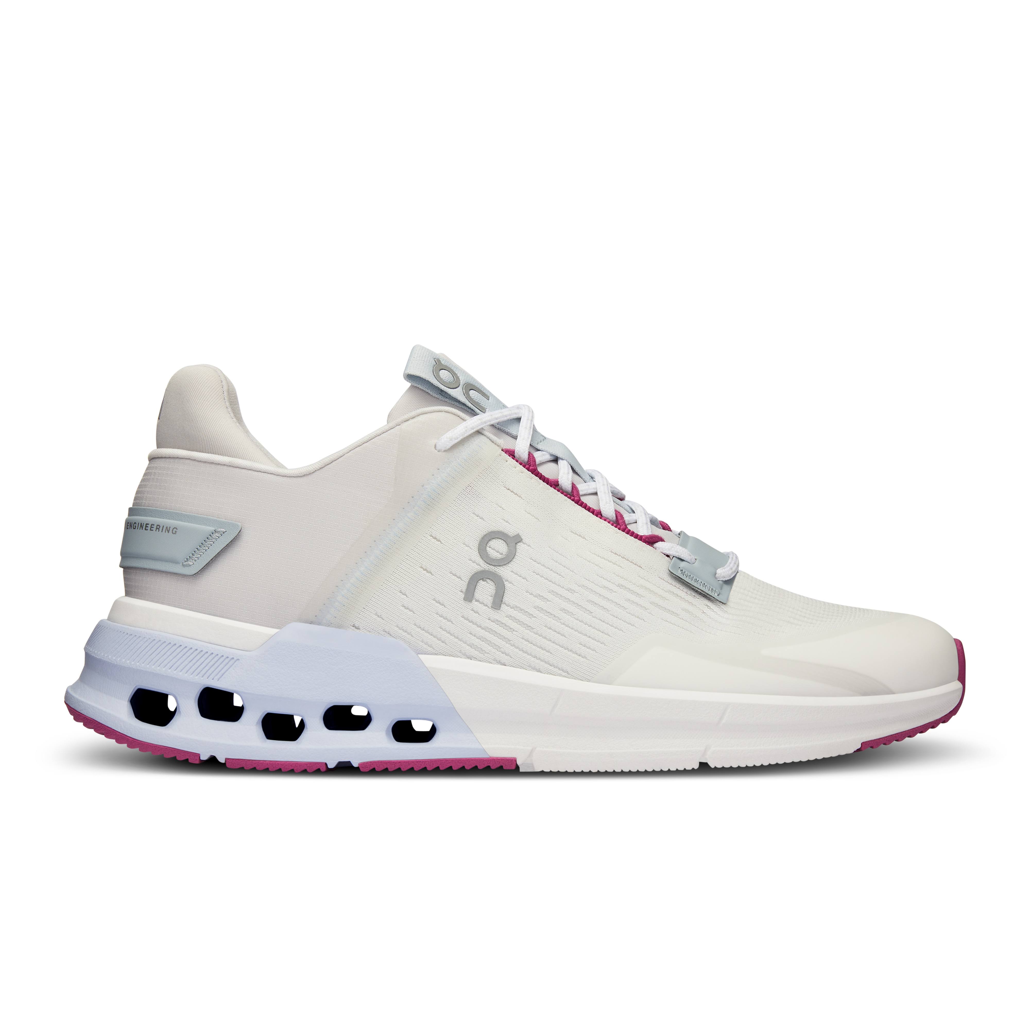 On Cloudnova Flux Women's Undyed White/Heather 8.5 / B - PBMDKJX6_LUH0O