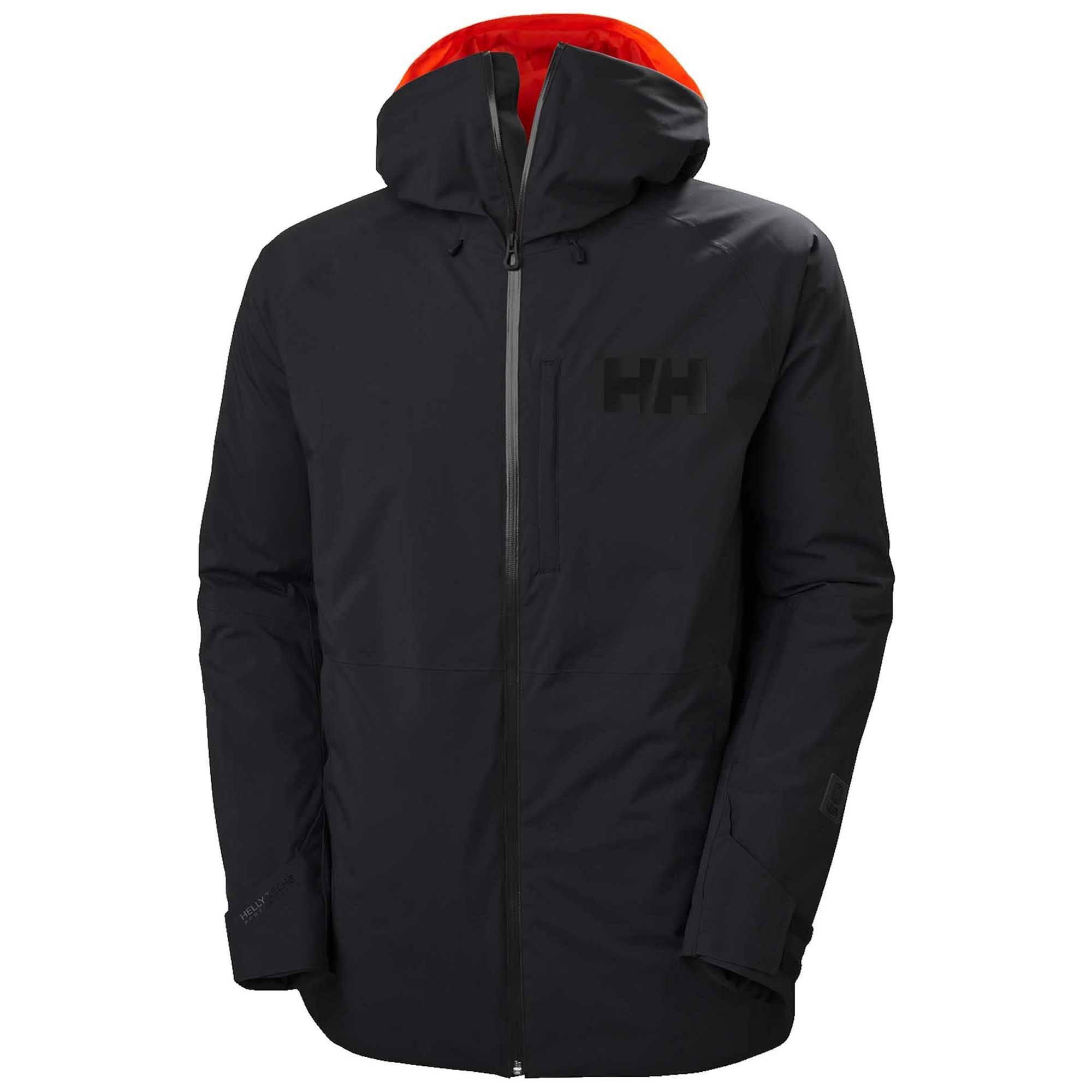 Helly Hansen Powderface Jacket - Men's Black, P4TB5WAO_O3WYG