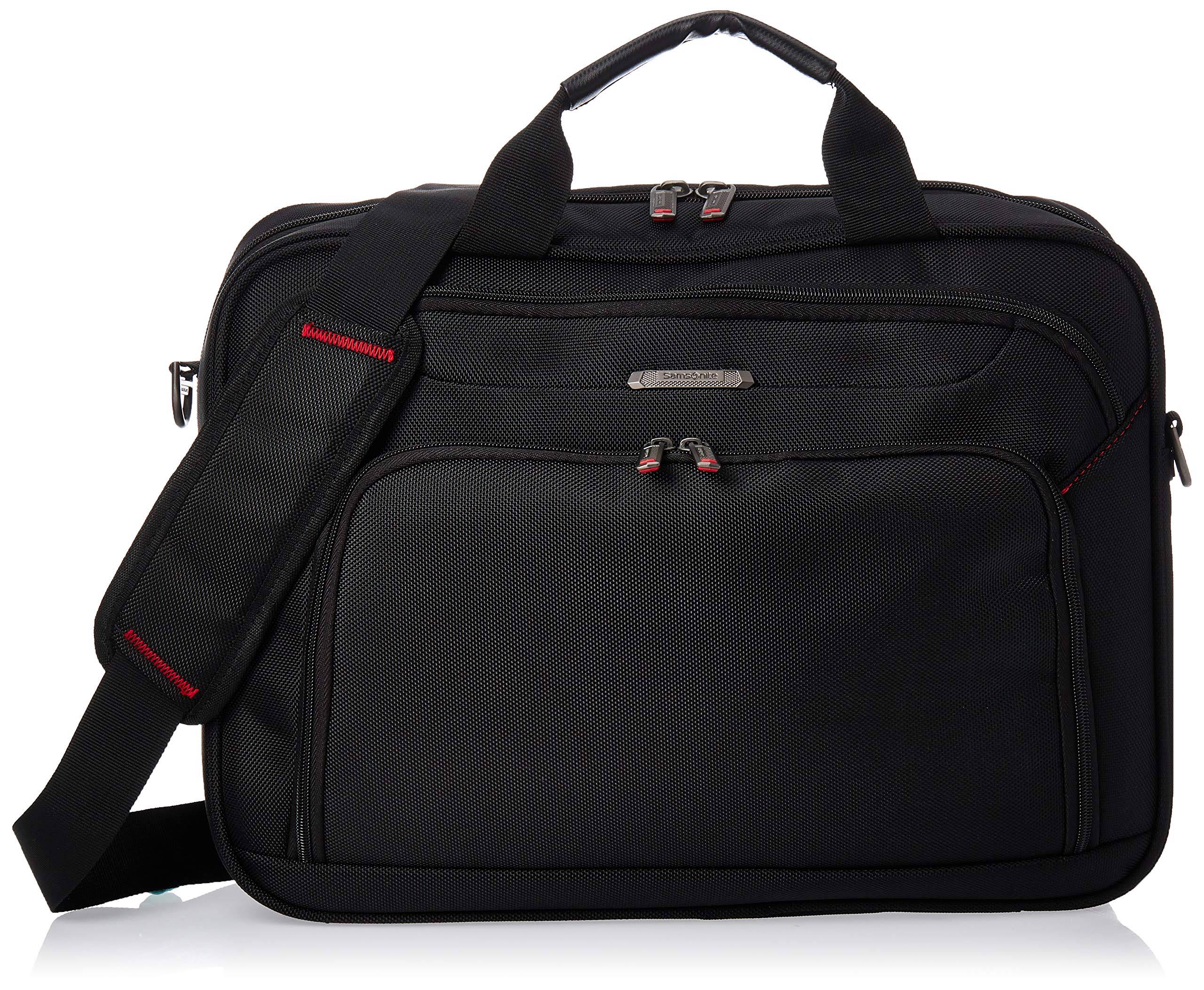 Samsonite Xenon 3.0 Techlocker Briefcase (Black) QRDRNC5Q_FWDPV