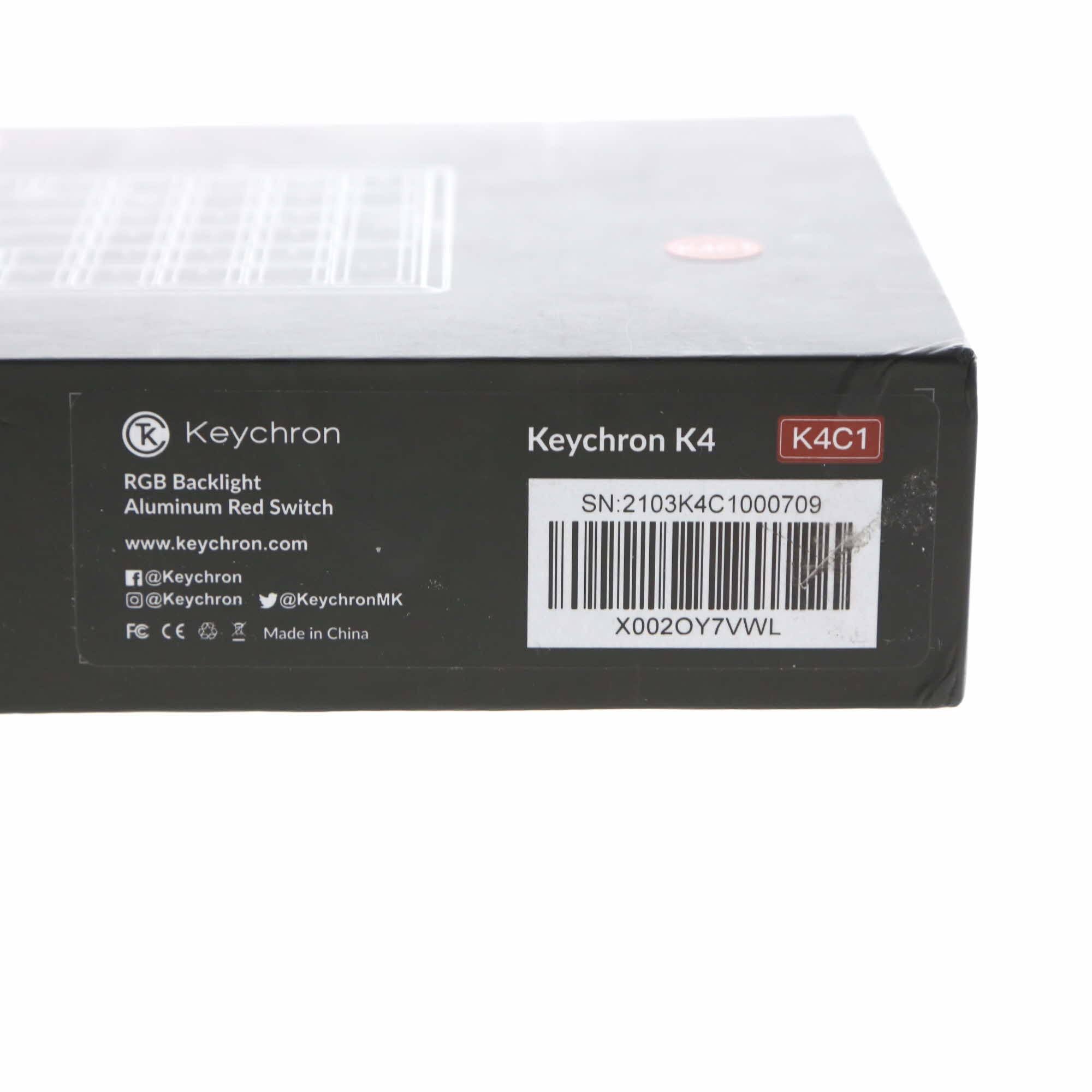 Keychron K4 96% Layout 100 Keys Wireless Bluetooth 5.1/Wired Usb Mechanical Gaming Keyboard With Gateron G Pro Brown Switch White Led BYUXI7JC_MAI6G
