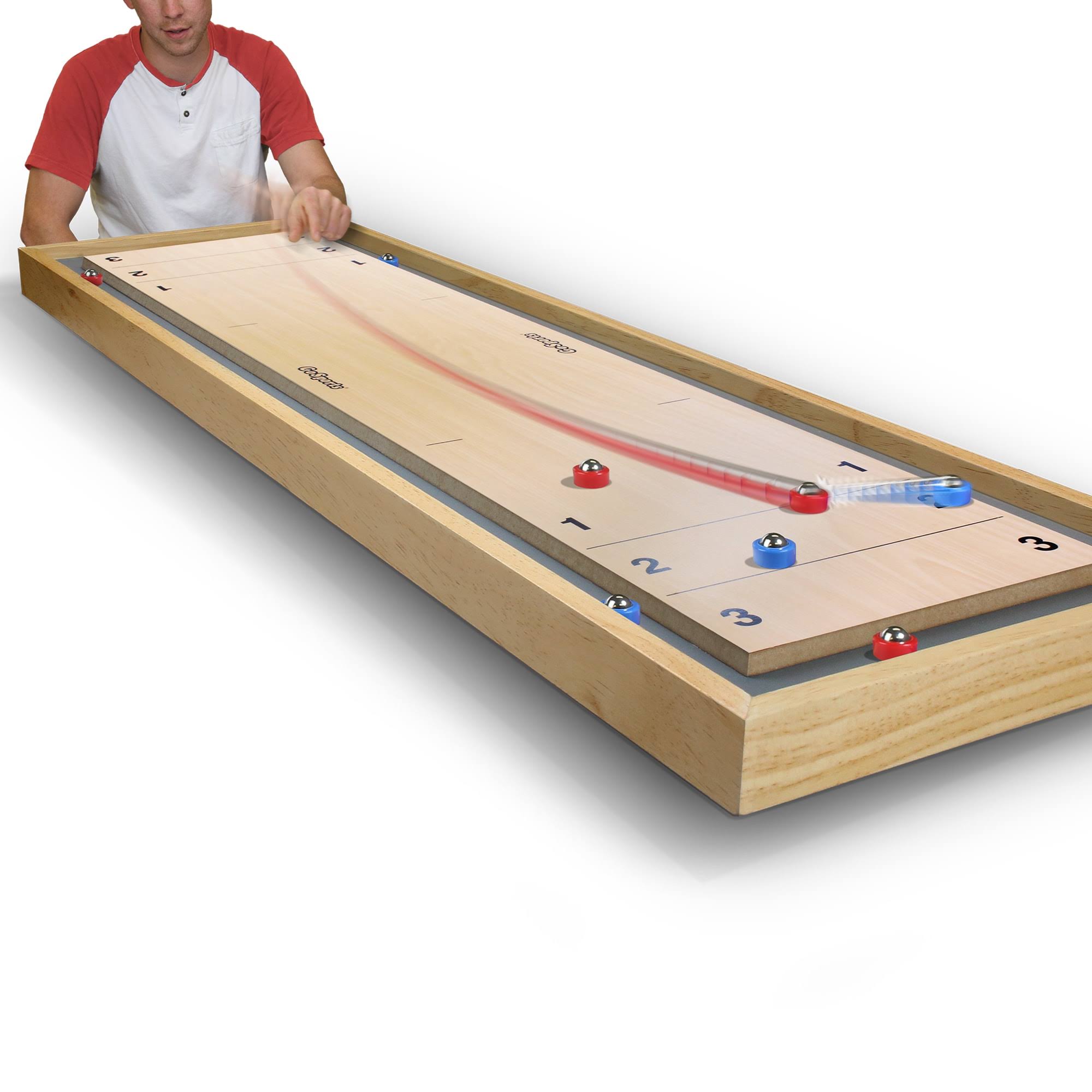 Gosports Shuffleboard And Curling 2 In 1 Board EUDUVFNU_MVYZU