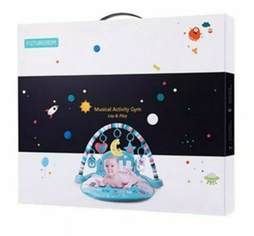 Temi Baby Gym Toys & Activity Play Mat Kick And Play Piano Gym Center With Music And Lights Electronic Learning Toys For Infants Toddlers MGEVH6CQ_ZMVV3