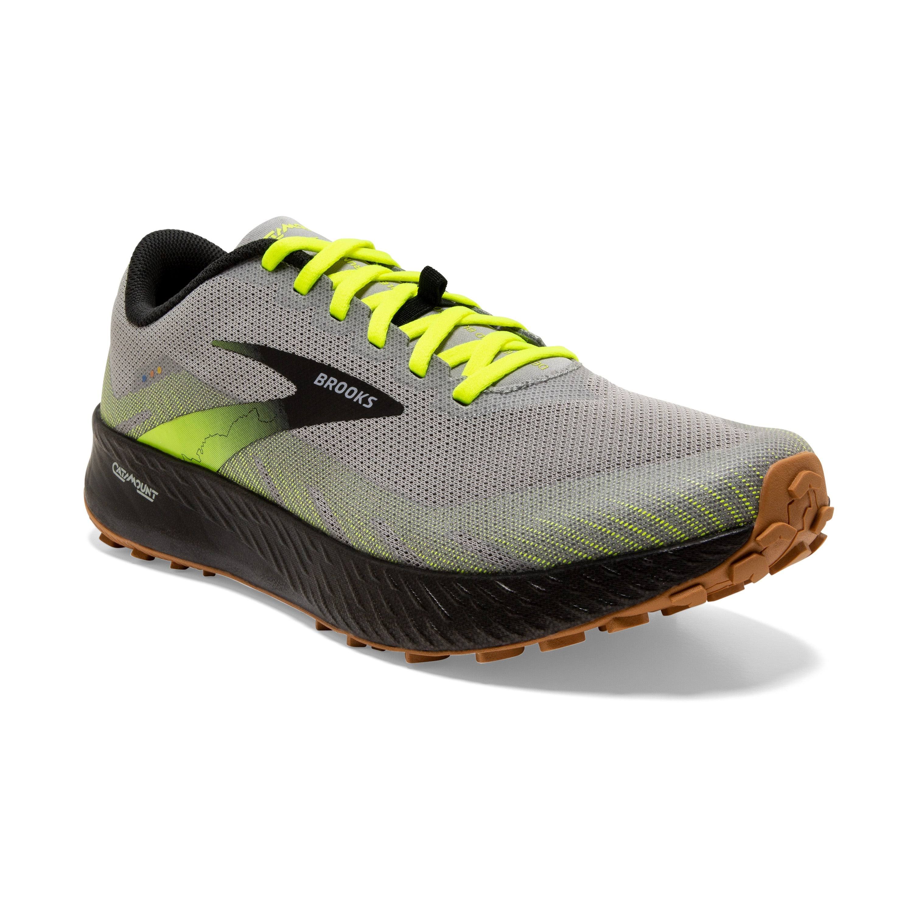 Brooks Men's Catamount Grey/Nightlife/Black / 12.5 / QWUMKBBU_RF6RM