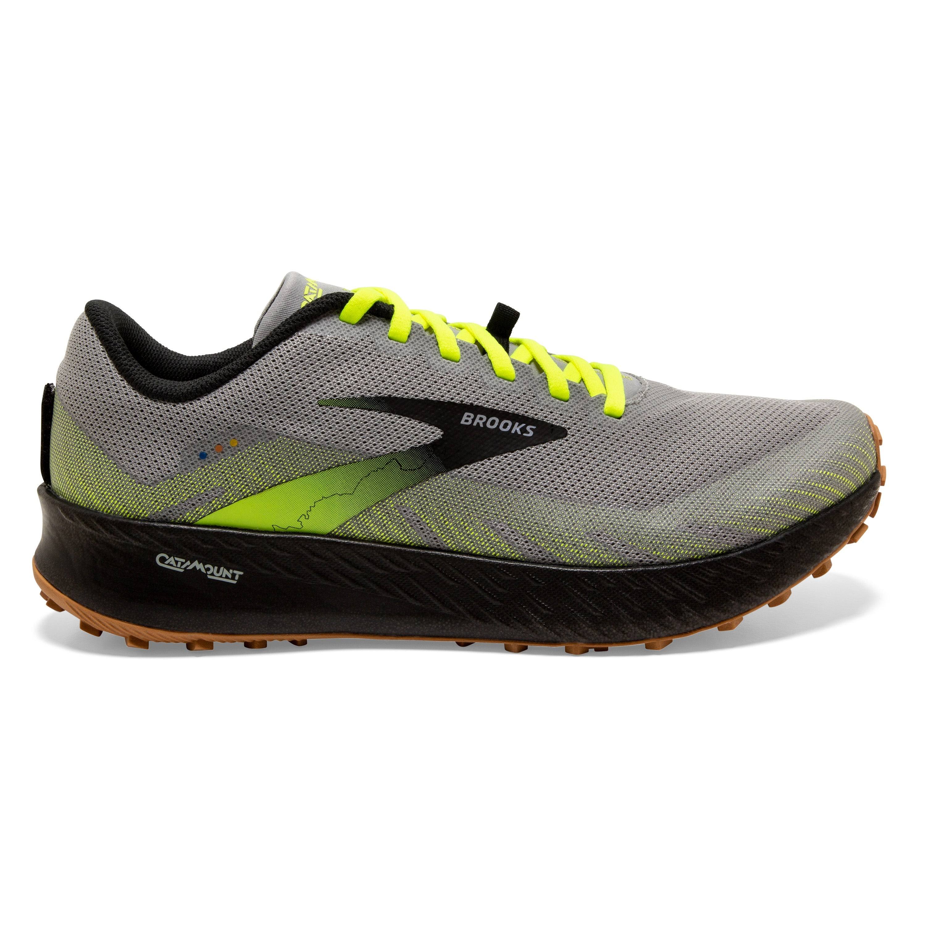 Brooks Men's Catamount Grey/Nightlife/Black / 12.5 / QWUMKBBU_RF6RM