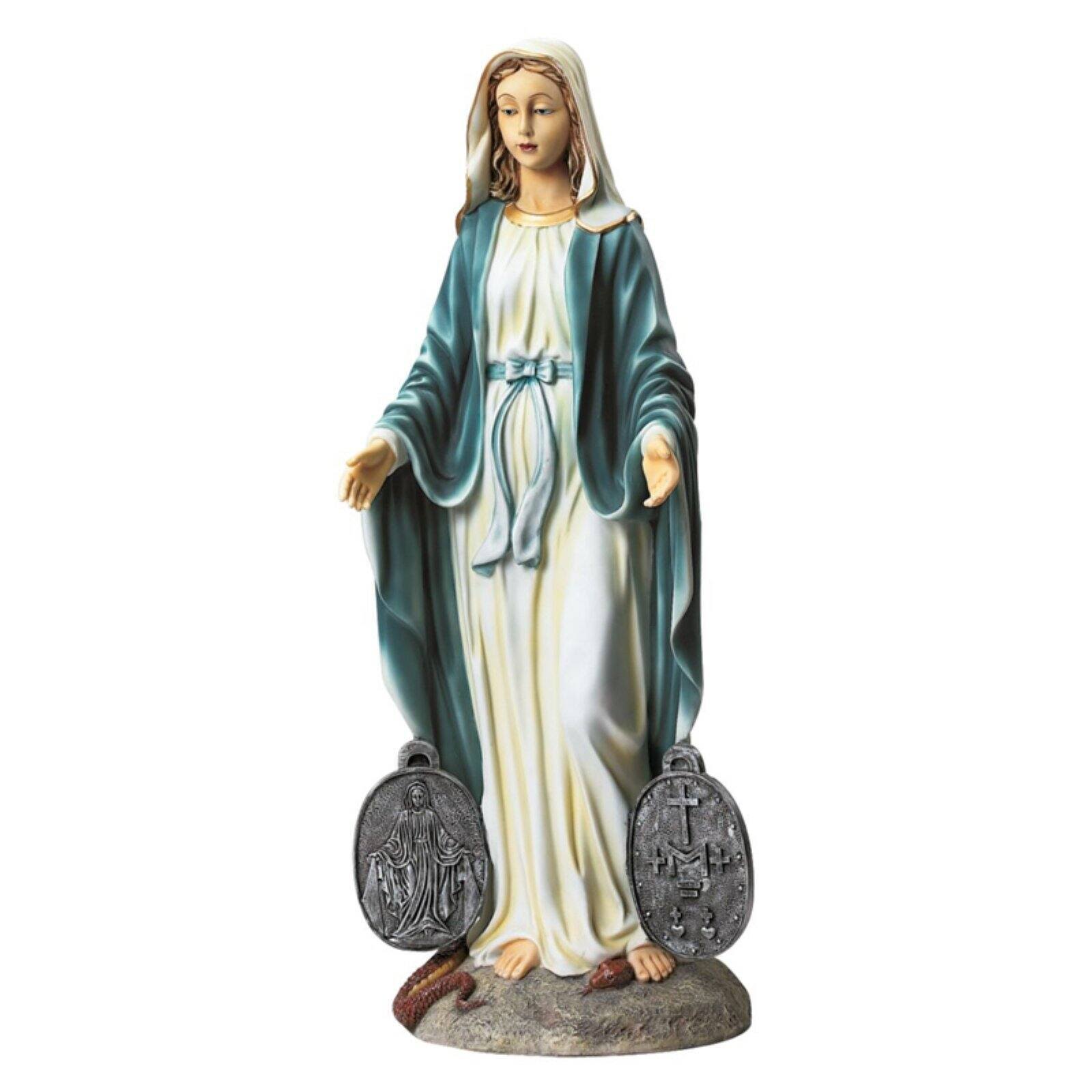 Design Toscano Miraculous Medal Madonna Sacred Garden WNBIPOUS_C6X7D