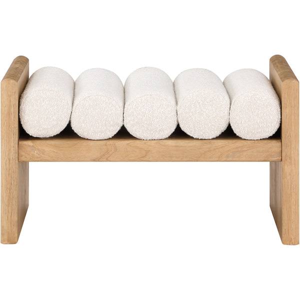 Meridian Furniture Waverly Black Boucle Fabric Wood CABIIQBM_DUXAT