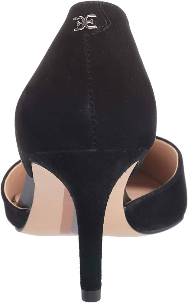 Sam Edelman Jaina Black Suede Leather, Women's, Size: ZYD7VEX2_YIGT2