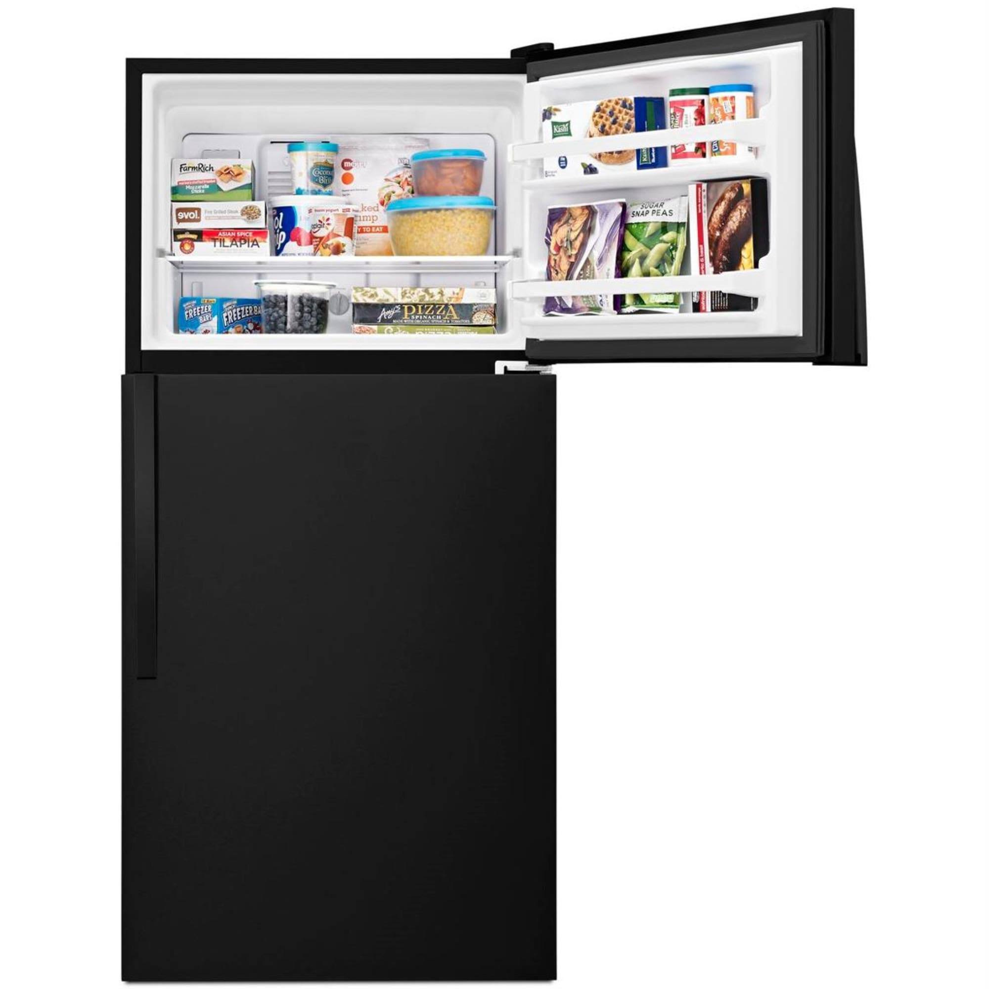 Whirlpool 30 In. 18.2 Cu. Ft. Black Top Freezer FUOZOK0K_N3BLB
