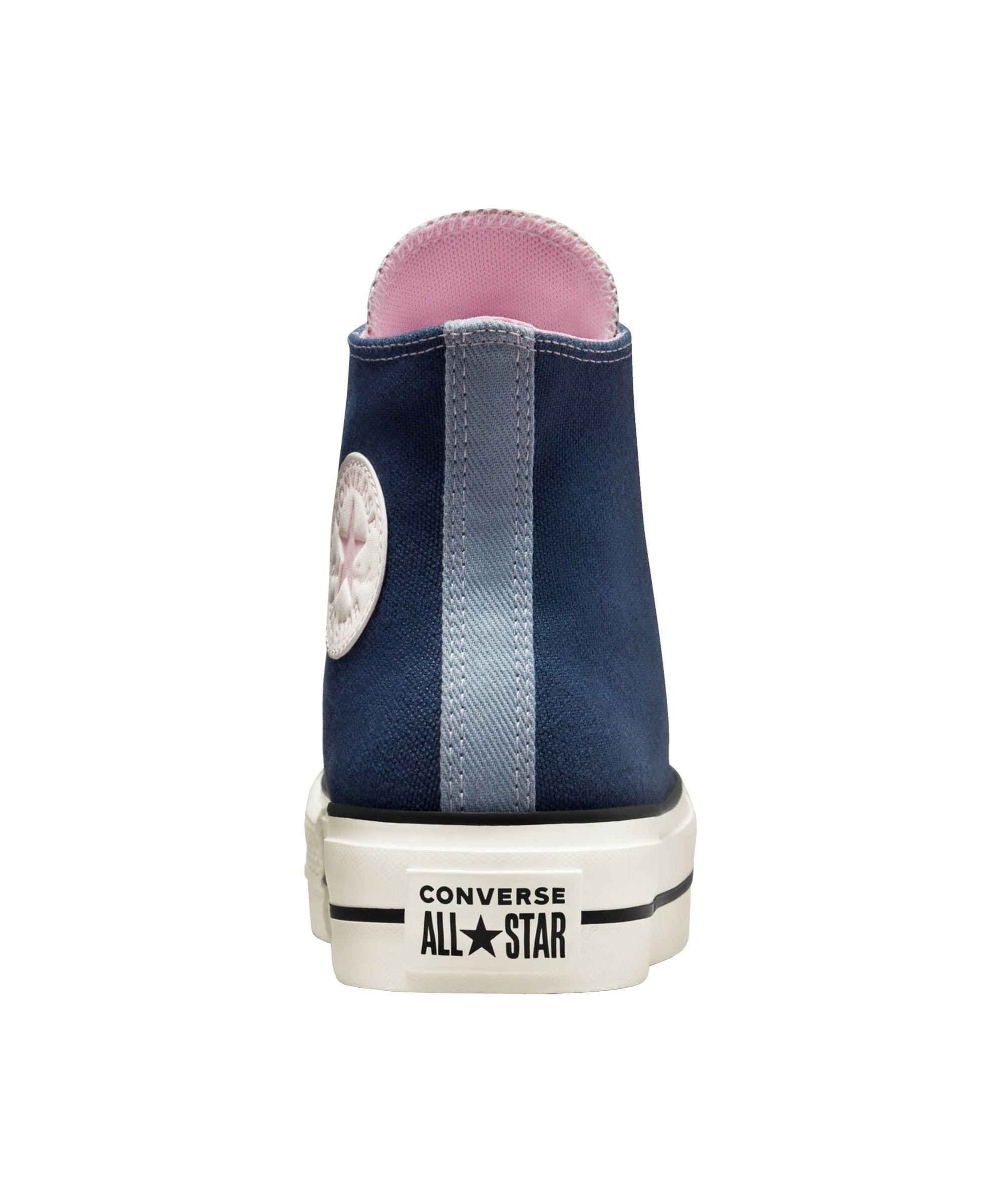 Converse Chuck Taylor All Star Lift Platform Denim Women's Shoes, Size: 8.KC6X5PSH_VFSOE