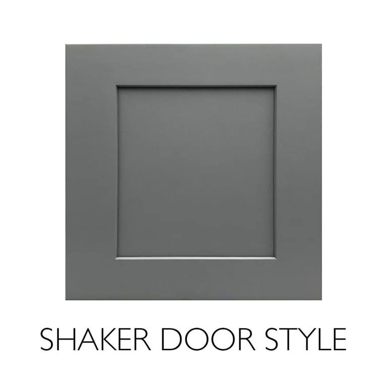 Design House Brookings Rta Plywood 60 In. W X 21 In. D X 31.5 In. H 4-Door 3-Drawer Shaker Bath Vanity Cabinet Without Top In 7TSBWROY_Q47AT