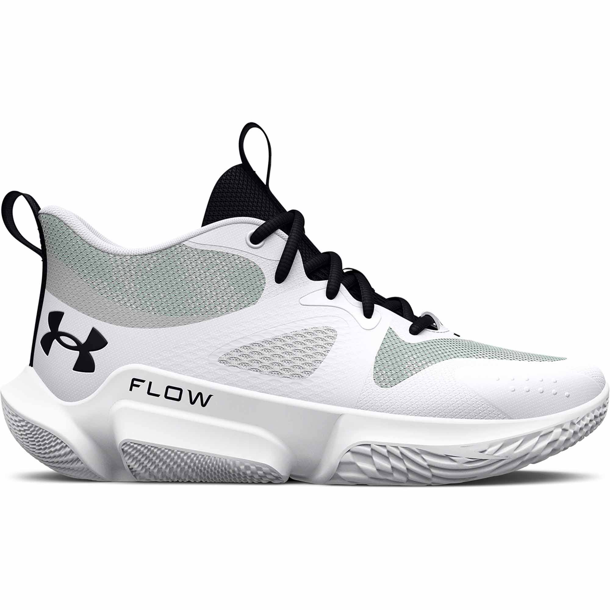Under Armour Women's Flow Breakthru 3 Basketball Shoes - White, C7IIPZYO_PPZIQ
