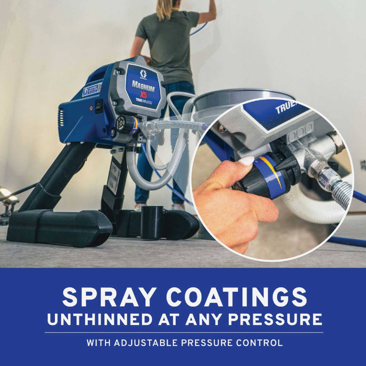 Graco Magnum X5 - Project Series - Airless Paint 9EQ5VERZ_P92HR