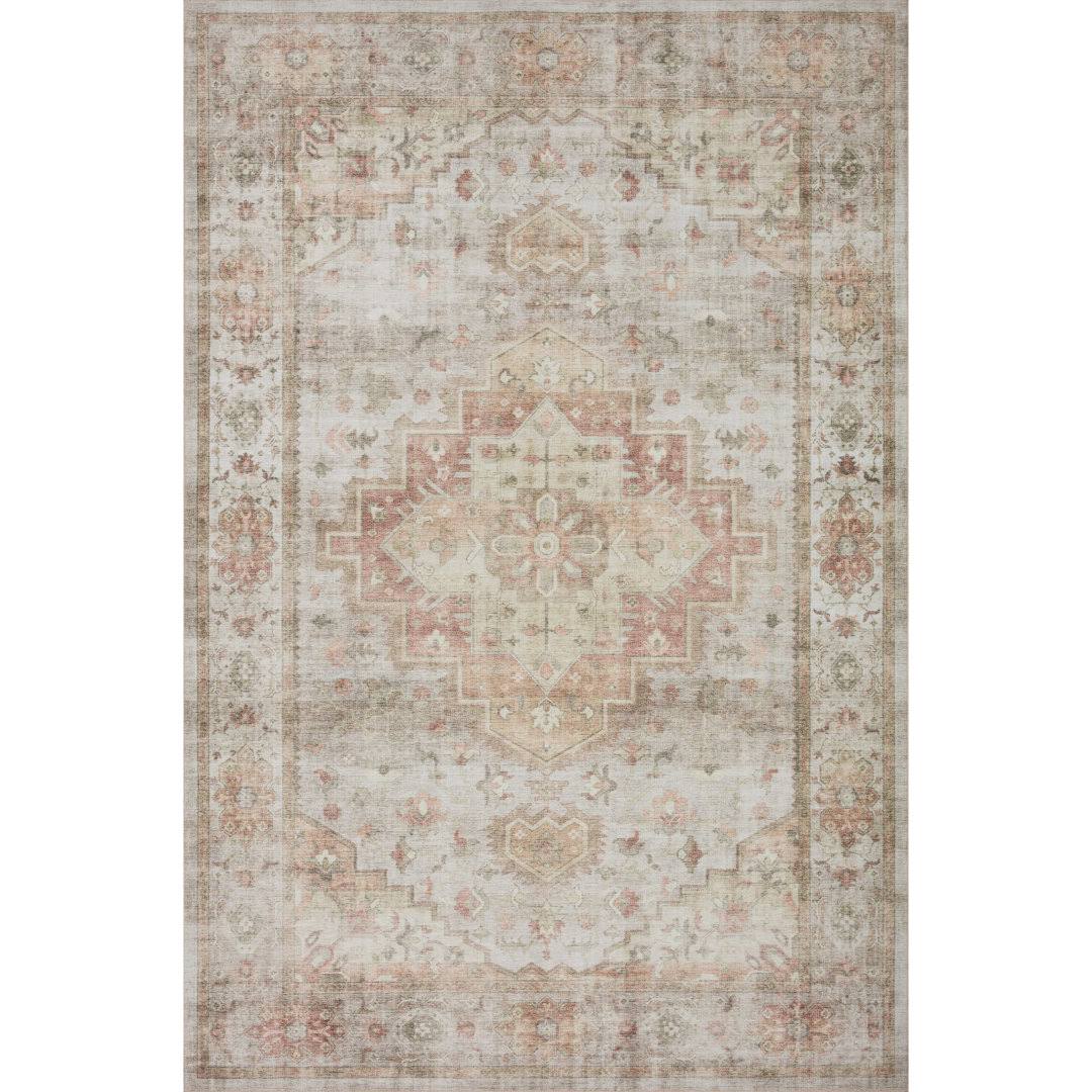 Jujhar Oriental Sage Area Rug Bungalow Rose Rug Size: Square 18 X LVEHM5HR_CGURW