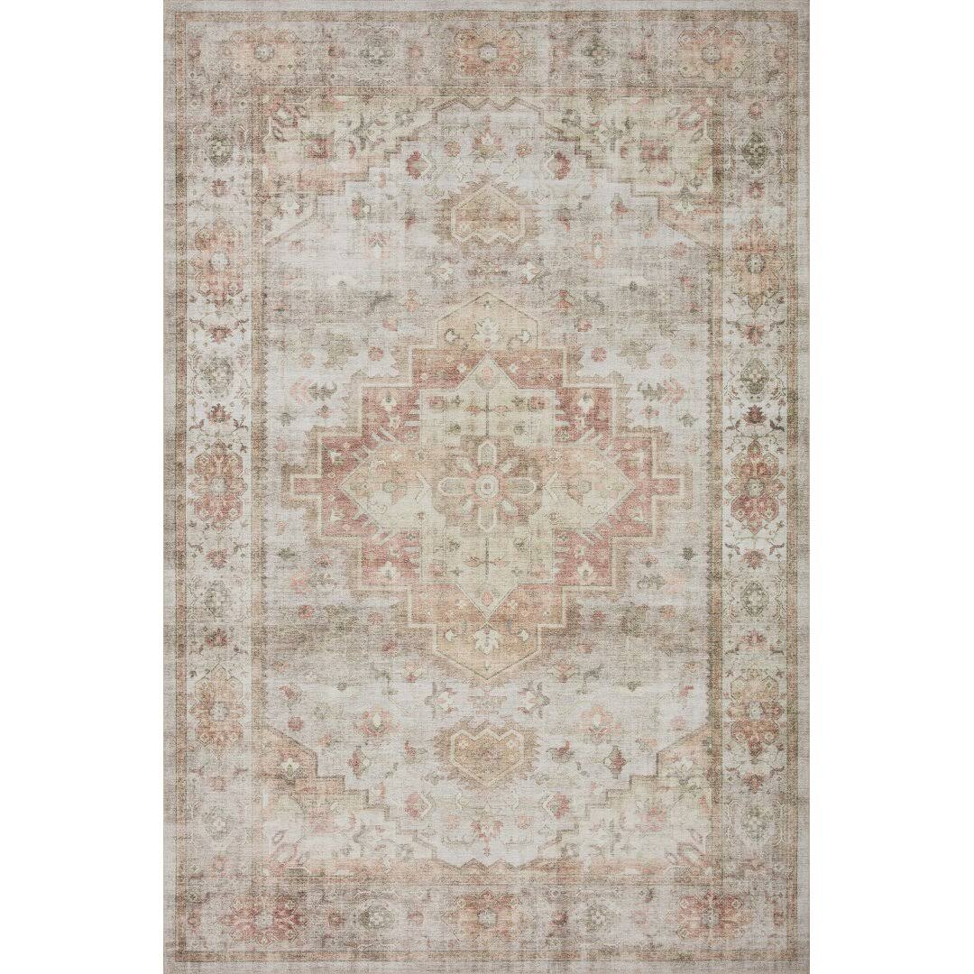 Jujhar Oriental Sage Area Rug Bungalow Rose Rug Size: Square 18 X LVEHM5HR_CGURW