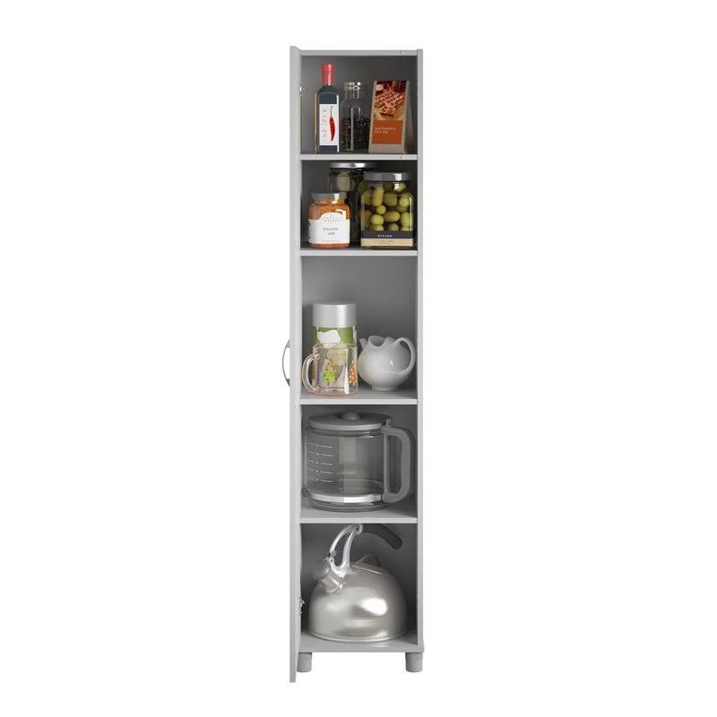 Systembuild Lonn 16 Utility Storage Cabinet In Dove ZENALTIQ_UTUCO