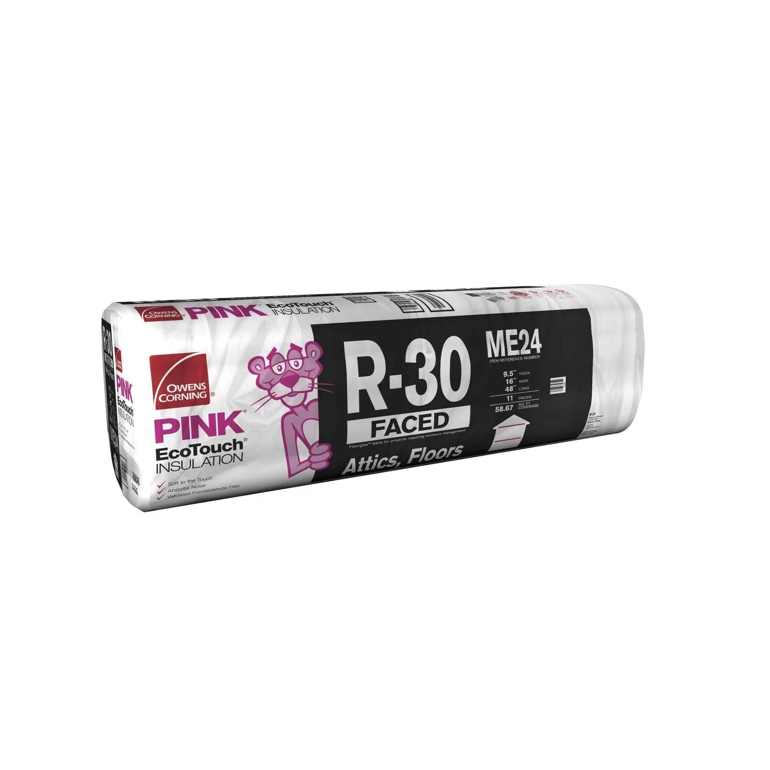 Owens Corning 16 In. W X 48 In. L 30 Kraft Insulation Batt 58.5BI4JHRD_UT8D0