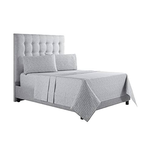 Juicy Couture Texture Pink/Grey 6-Piece Comforter Set - I2W8MUNU_WUOZV