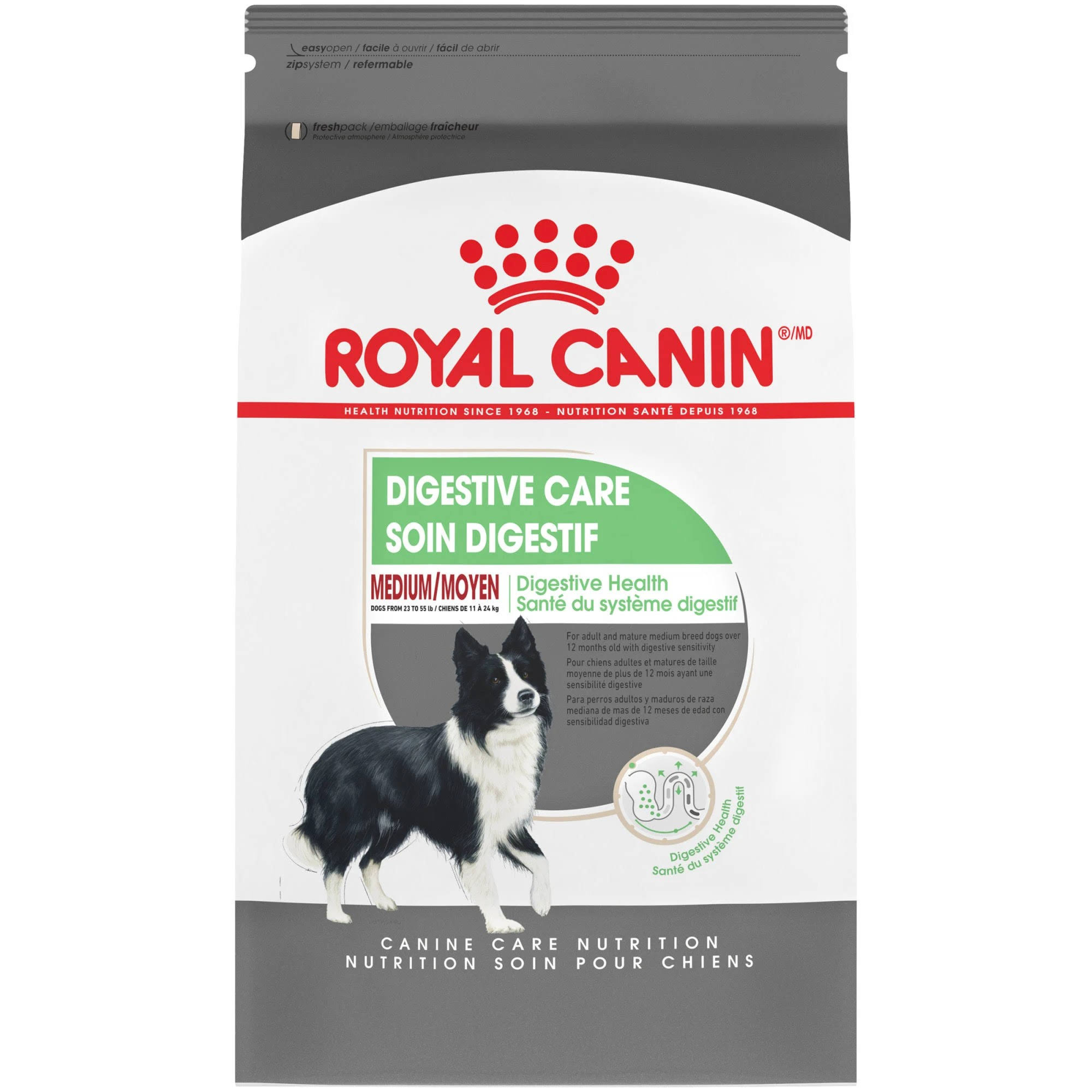 Royal Canin 17 Lbs Digestive Medium Dry Care Dog VKVF1ZJZ_A0EIG