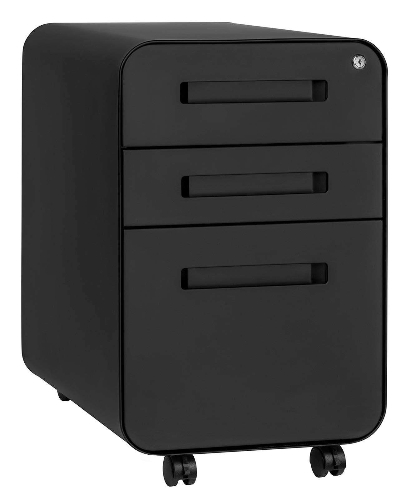 Laura Davidson Furniture Stockpile 3-Drawer File Cabinet For Home G9QFLAN2_ZJEBU