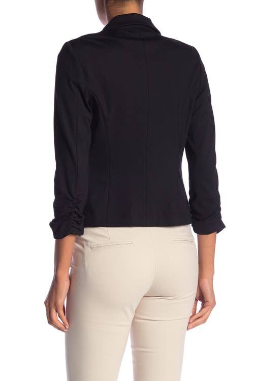 Amanda & Chelsea Ponte 3/4 Length Sleeve Rouched PNLI66F5_ZWSAX