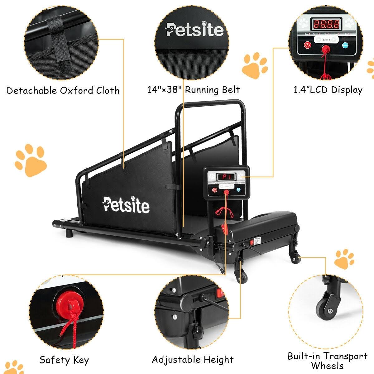 Pet Treadmill Indoor Exercise Pet Exercise Equipment With Remote LLAAML8E_QNKIU