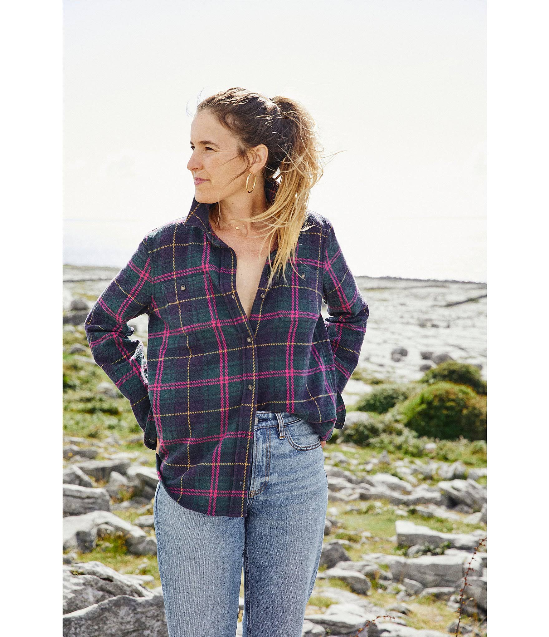 Faherty Legend Sweater Shirt - Outer Limits EZ3PPDED_S5A2O