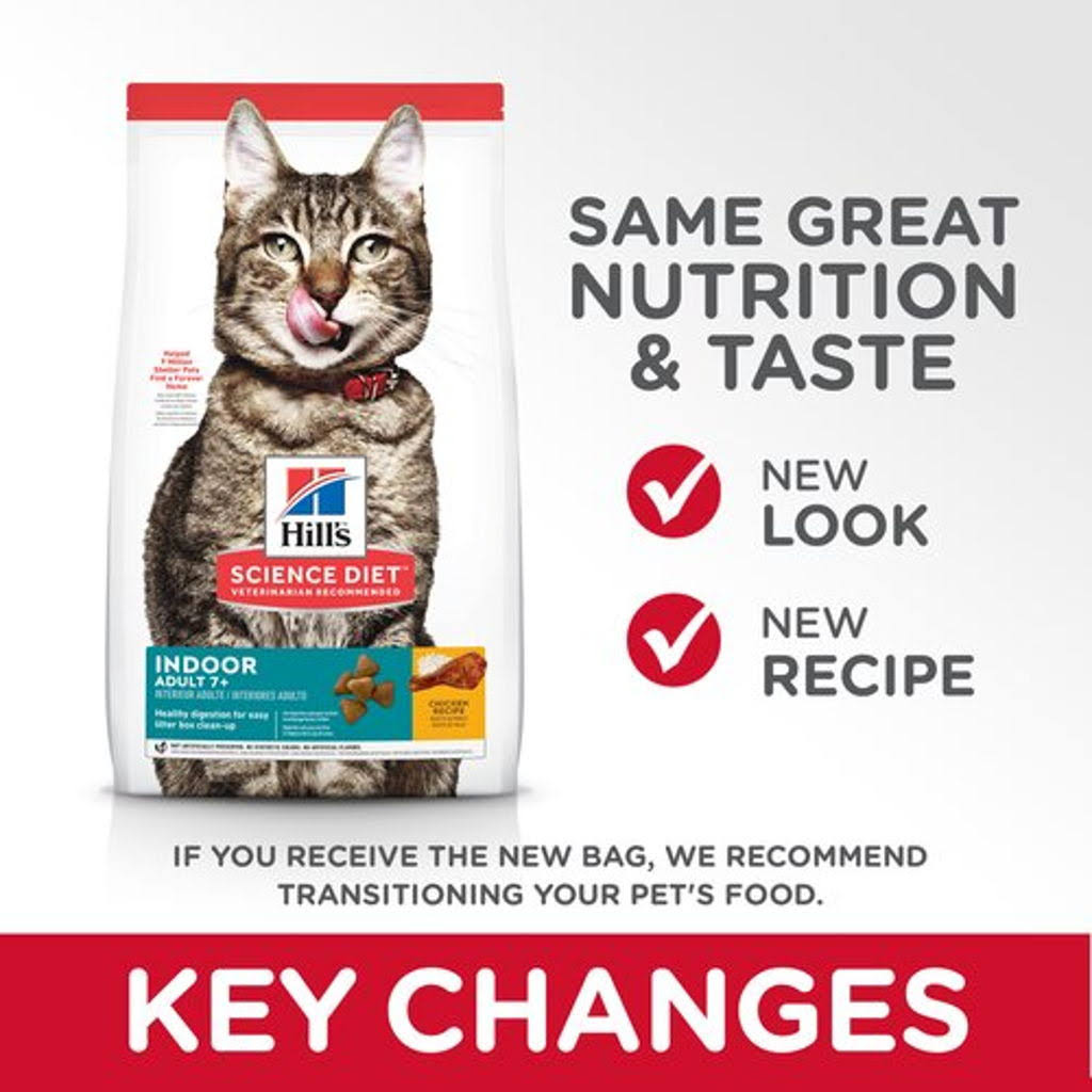 Hill's Science Diet Active Longevity Dry Cat Food, Chicken Recipe - 16 Lb WEM5YIRF_KMVO8