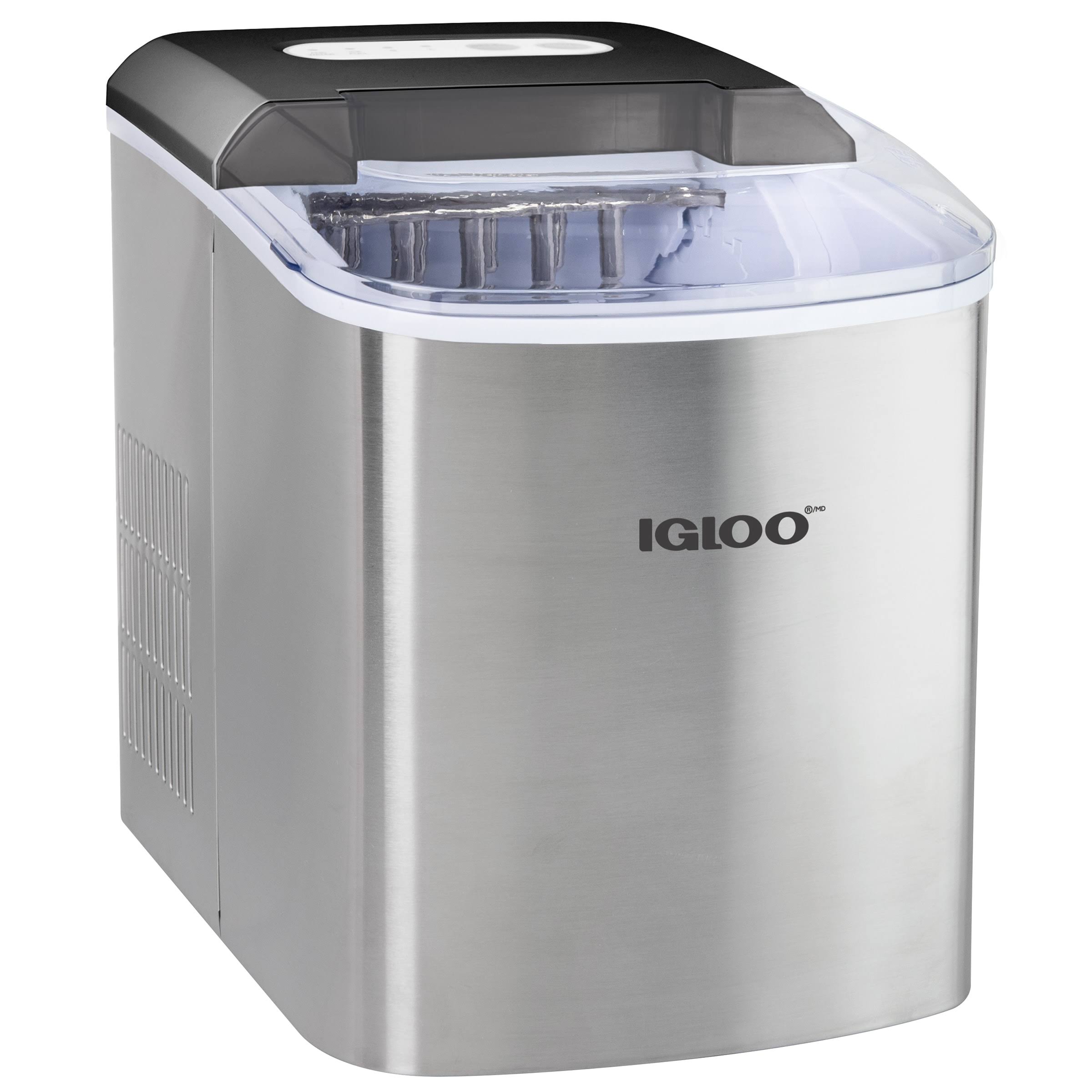 Igloo 26lb Portable Countertop Ice Maker Machine, Stainless VO5AKTWH_9HFHD