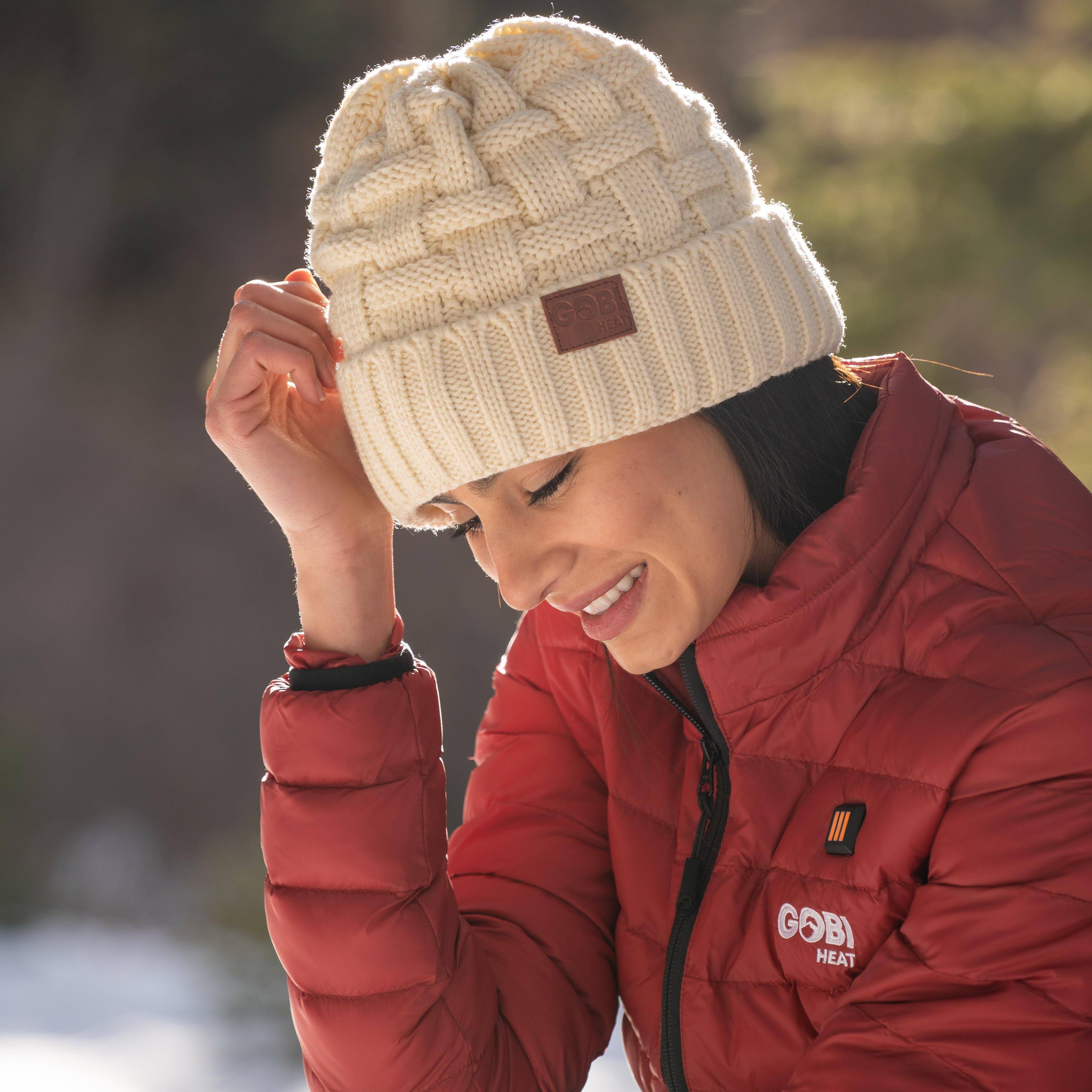 Gobi Heat Crest Women's 2 Zone Heated Beanie O612TCZ3_I7ZXA