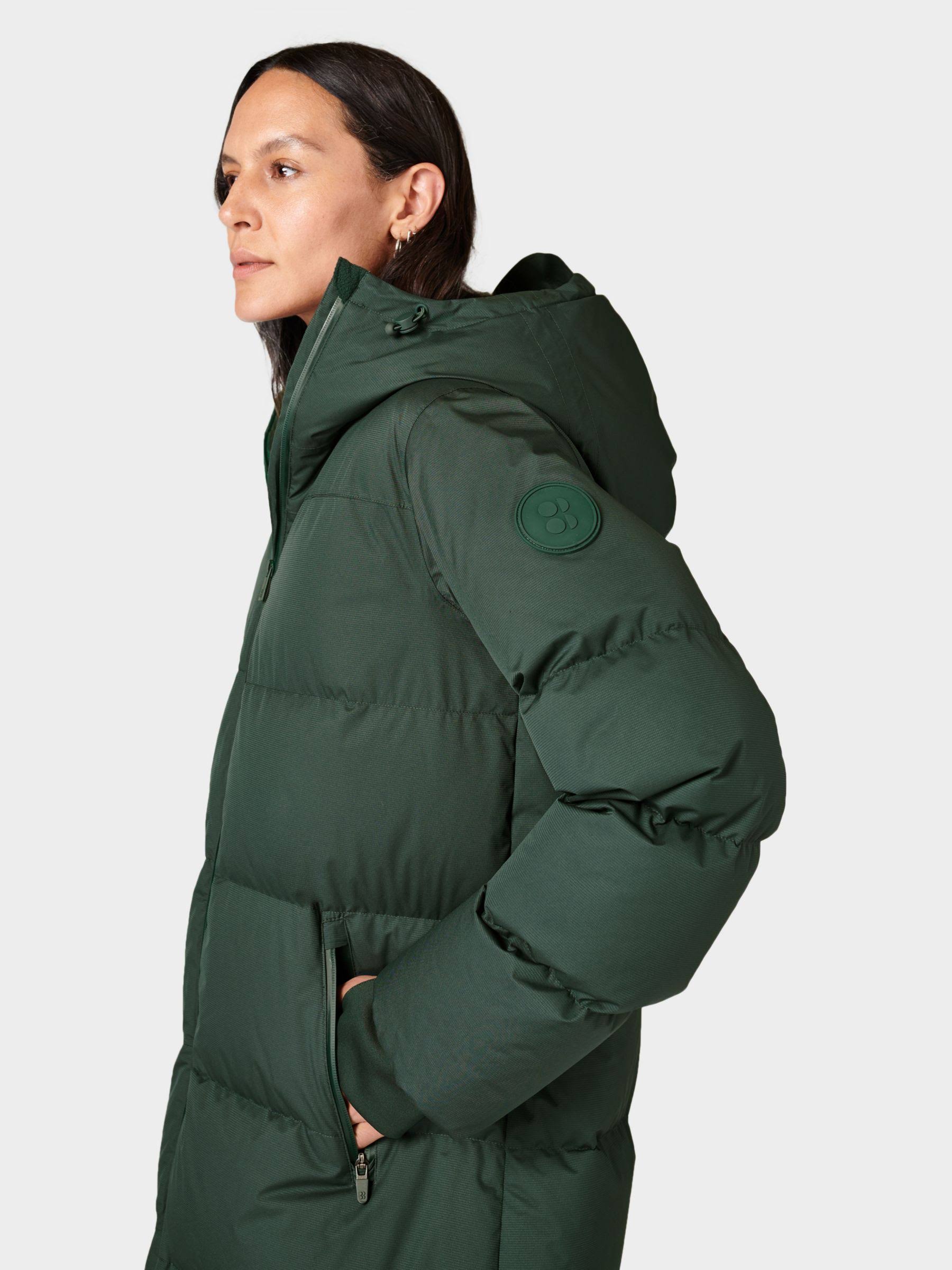 Sweaty Betty Nimbus Down Parka, Green, Women's MCXOWVW0_PKTIL