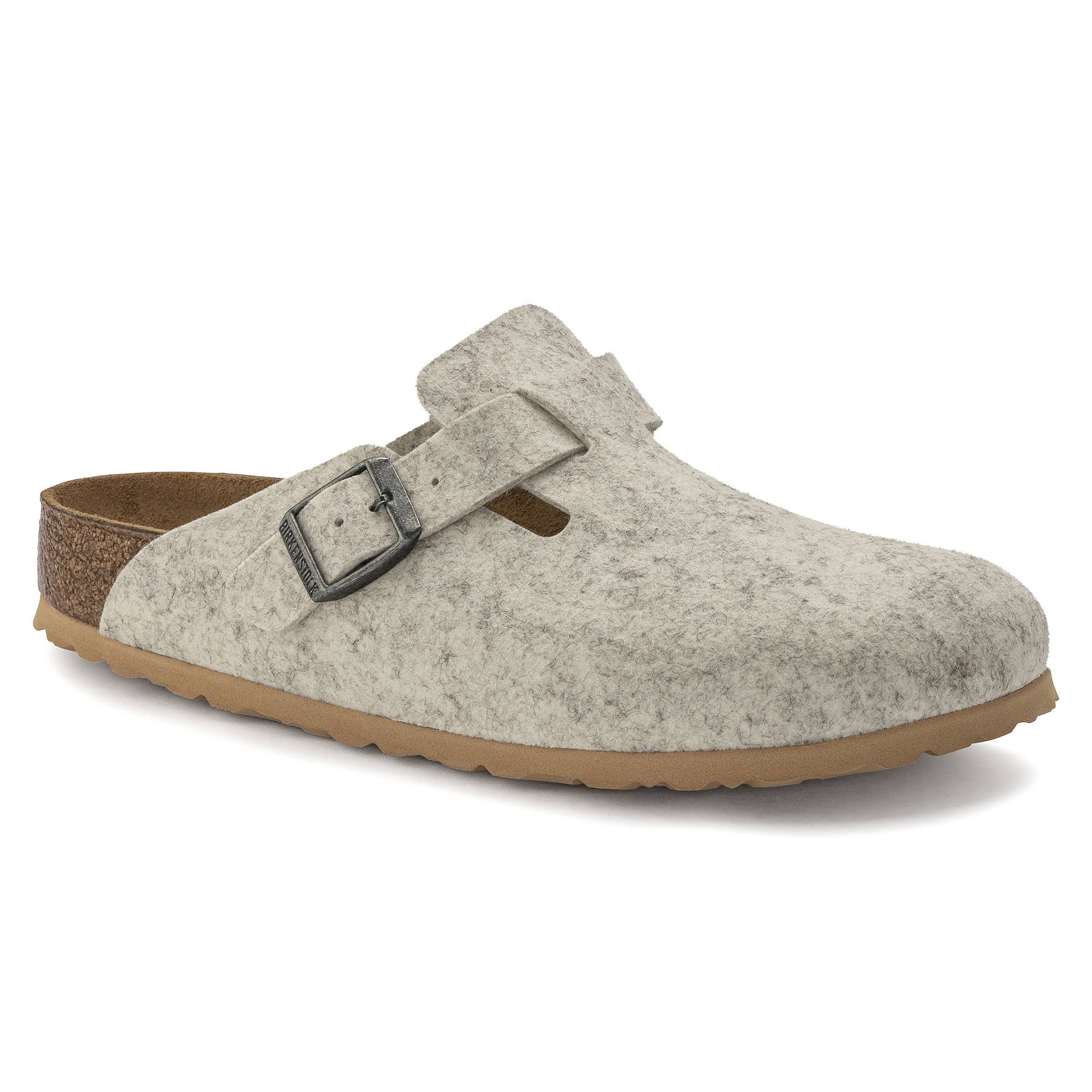Birkenstock Boston Wool Eggshell WWOIHR7A_ACQSR