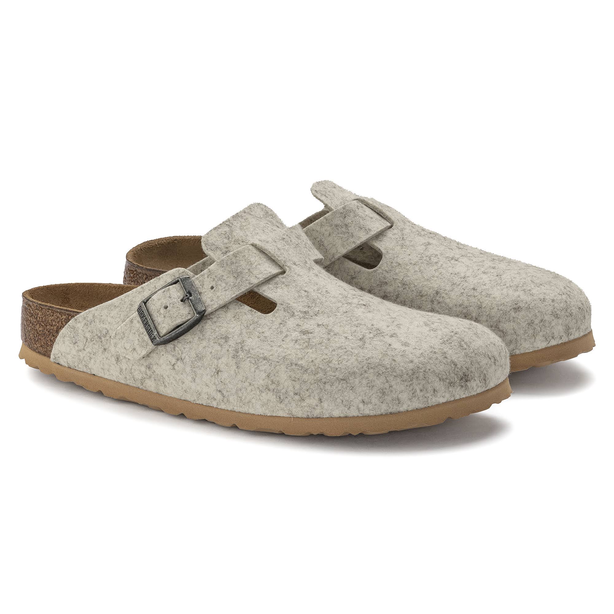 Birkenstock Boston Wool Eggshell WWOIHR7A_ACQSR