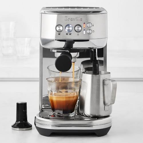 Breville Bambino Plus Espresso Machine, Black Stainless-Steel | Williams WIPKFW4M_0KYJE